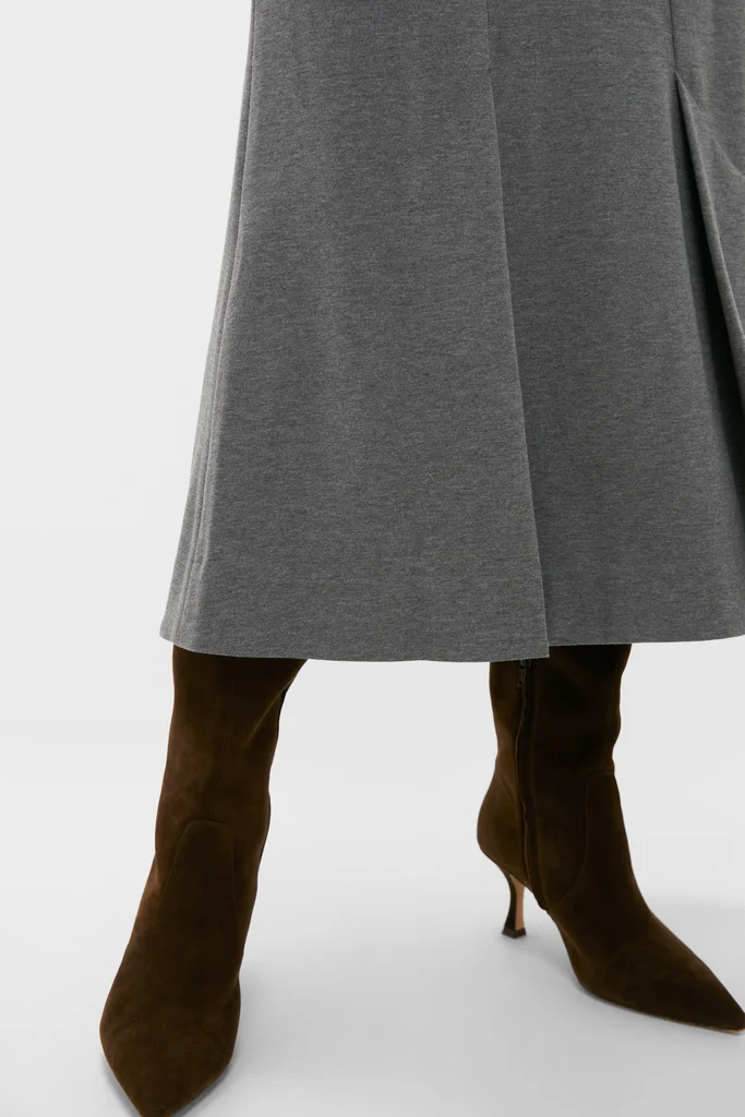 Charcoal Heather Mona Maxi Skirt - Image 5