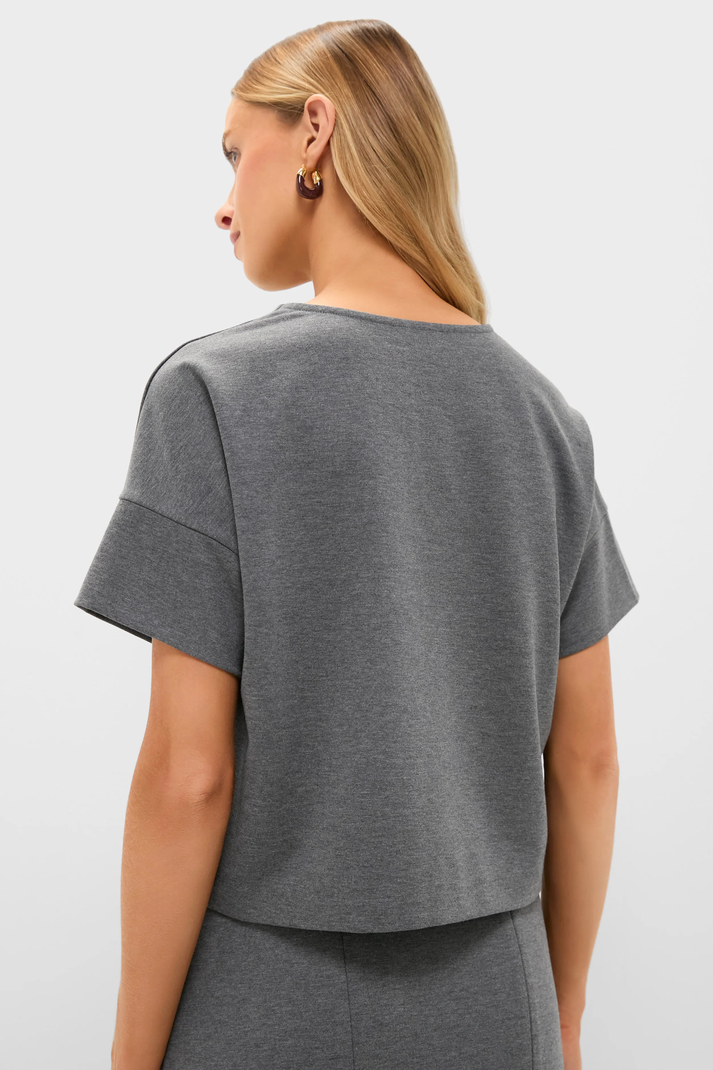 Charcoal Heather Vida Top - Image 4