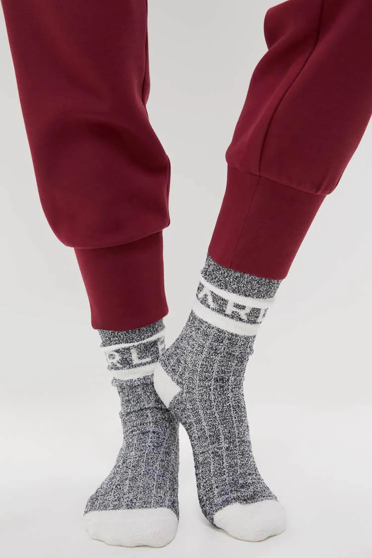 Charcoal Marl Spencer Sock - Image 2