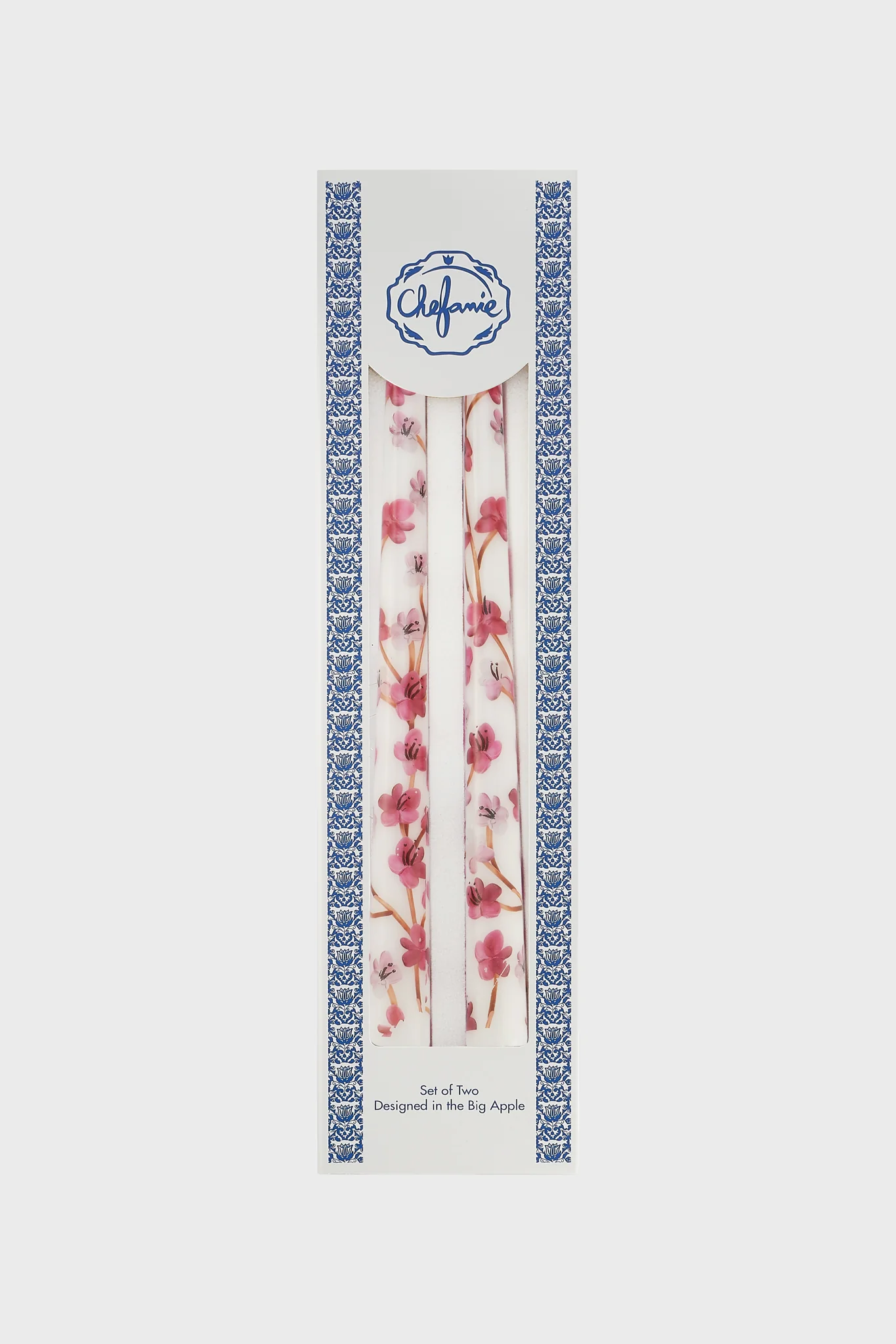 Cherry Blossom Taper Candles - Image 2