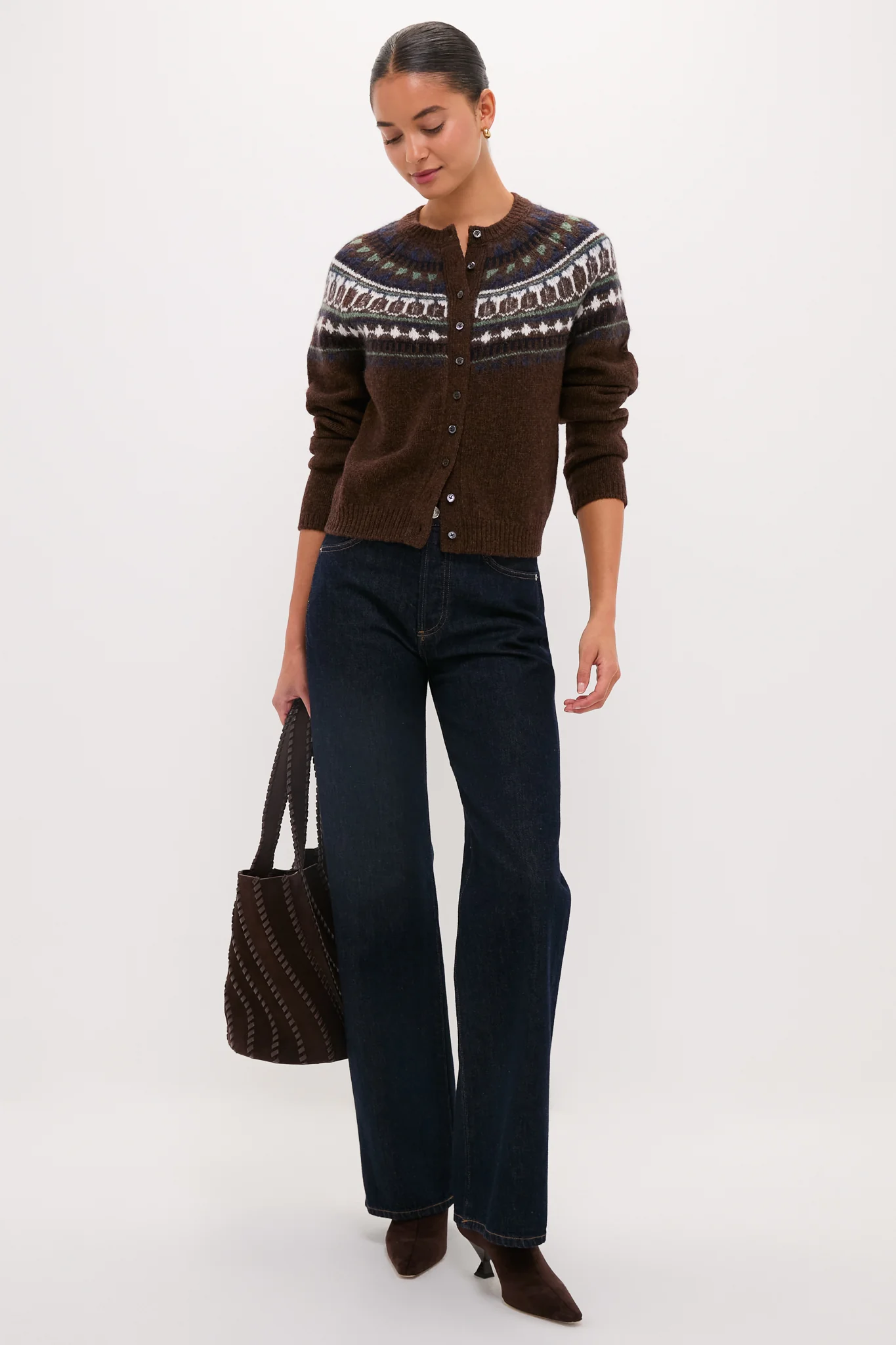 Chestnut Amina Fairisle Sweater - Image 2