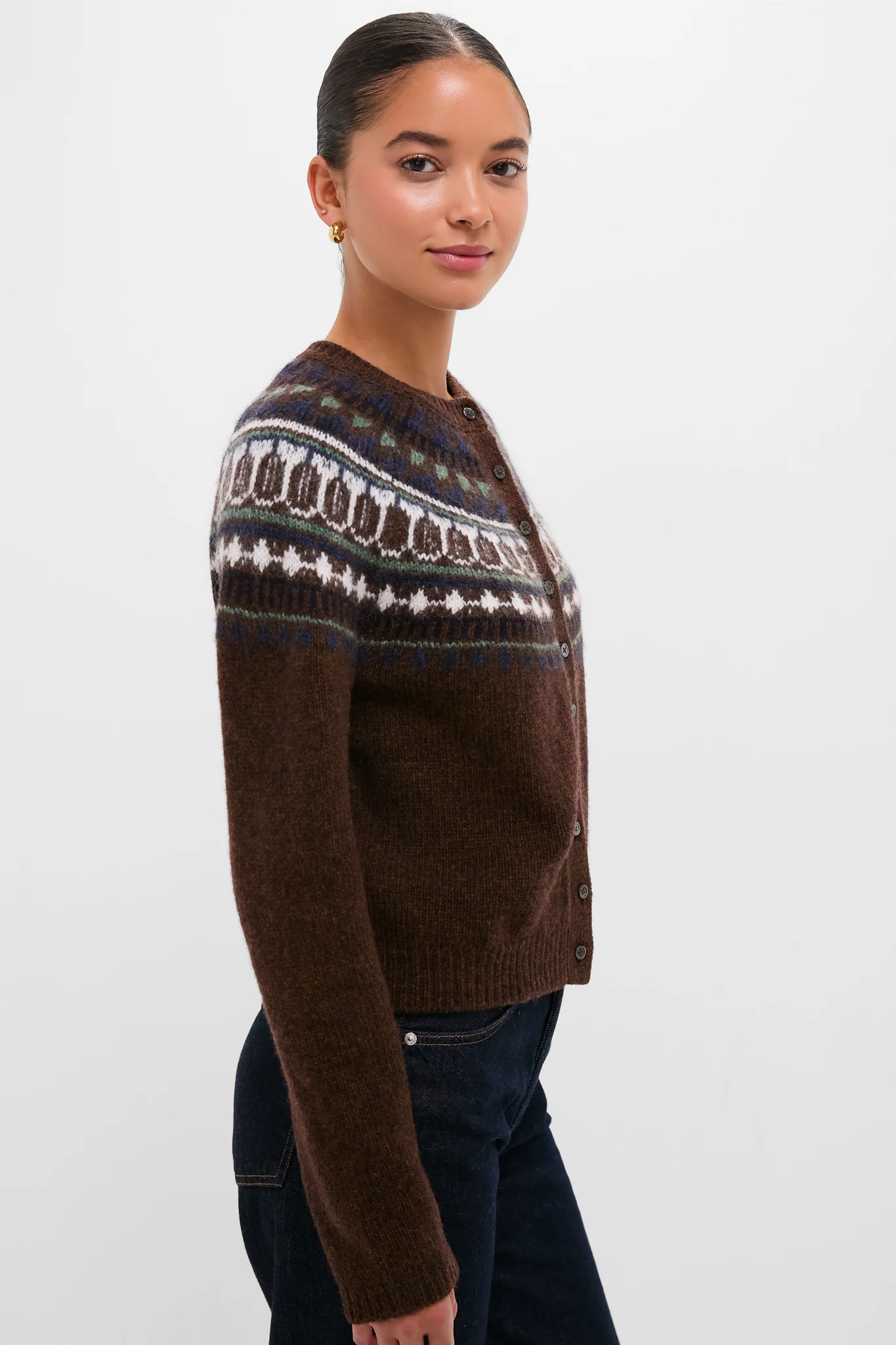 Chestnut Amina Fairisle Sweater - Image 3