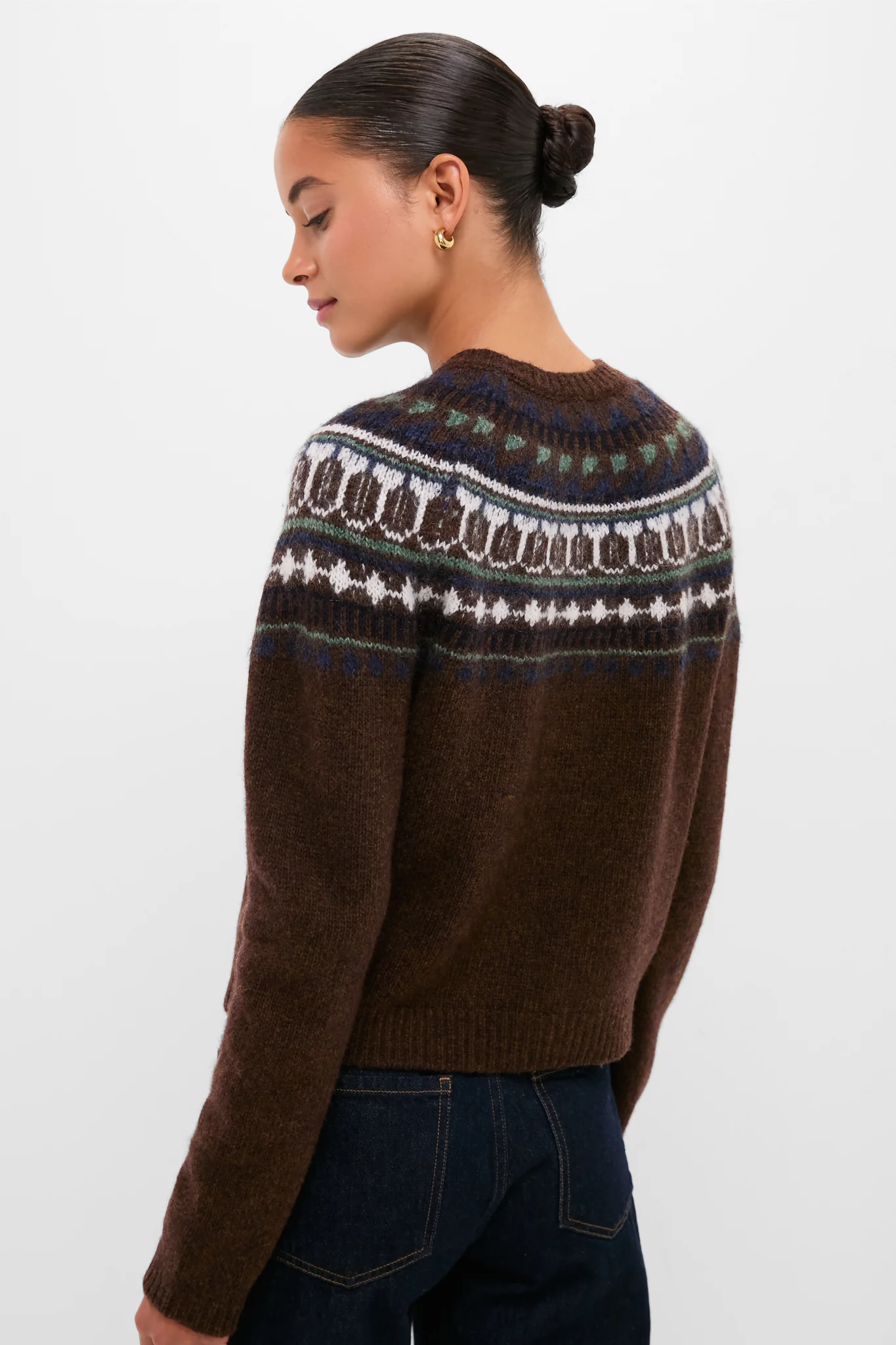 Chestnut Amina Fairisle Sweater - Image 4