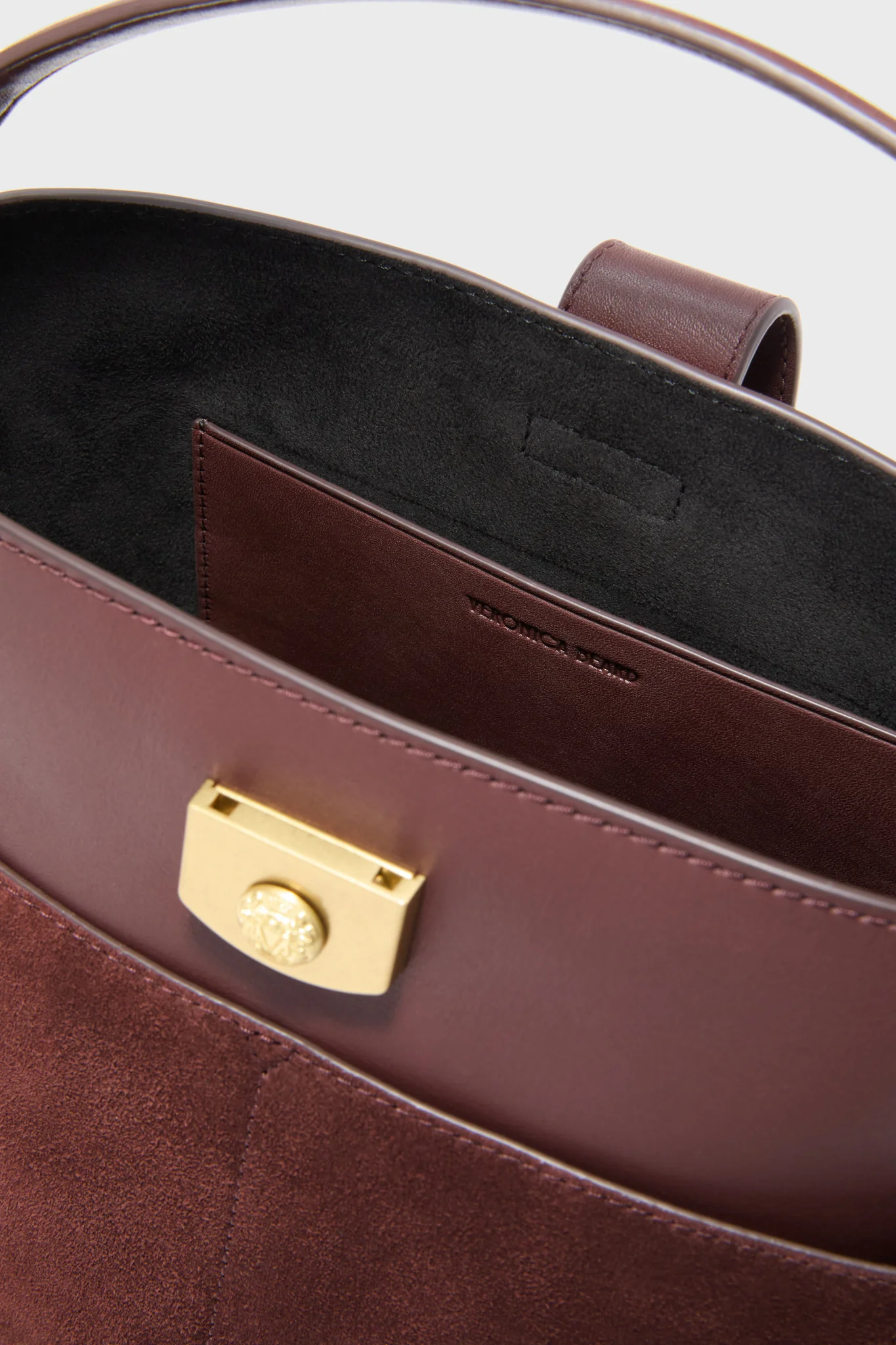 Chestnut Crest Lock Bucket Bag - Image 5