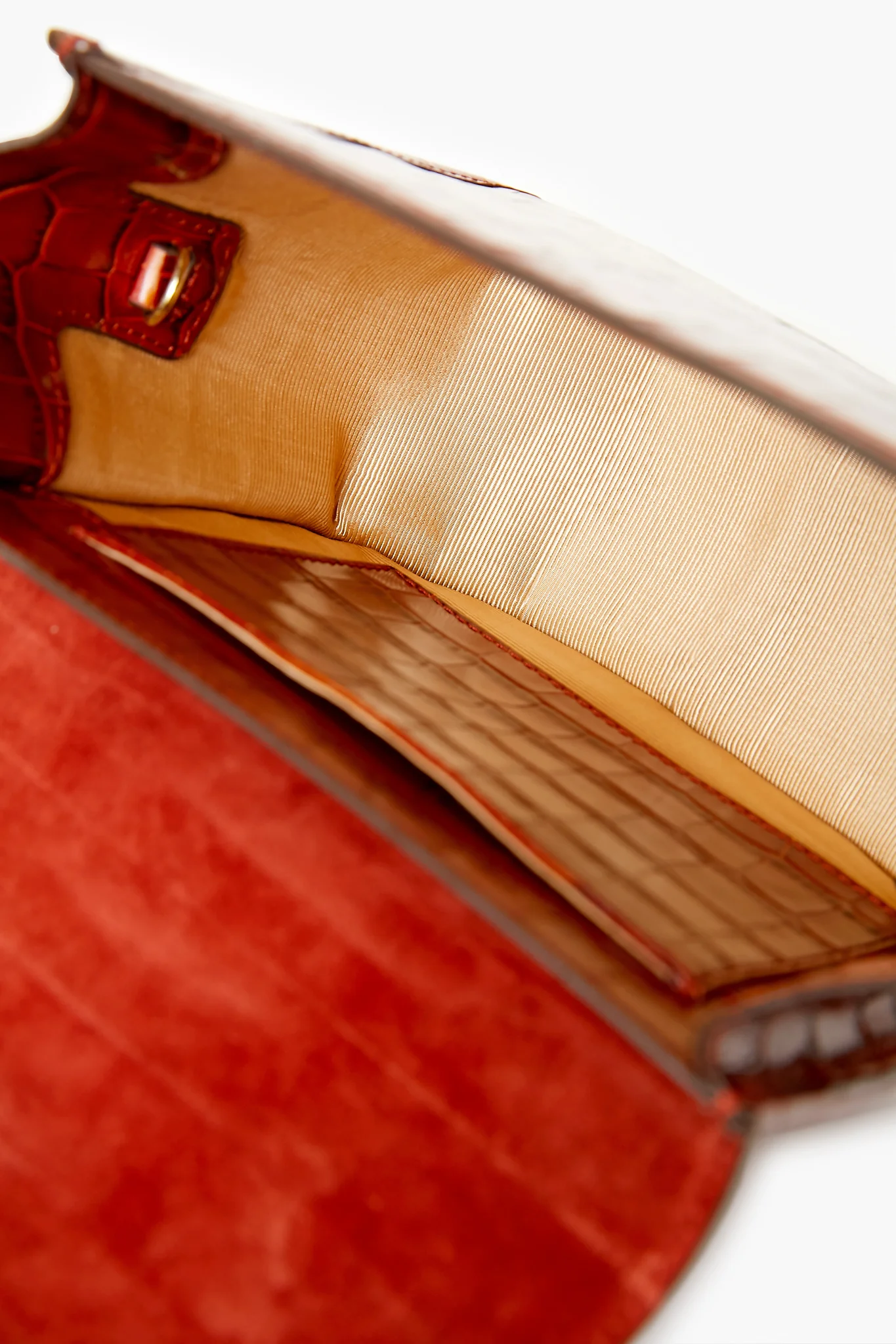 Chestnut Giselle Belt Detail Top Handle Crossbody - Image 4