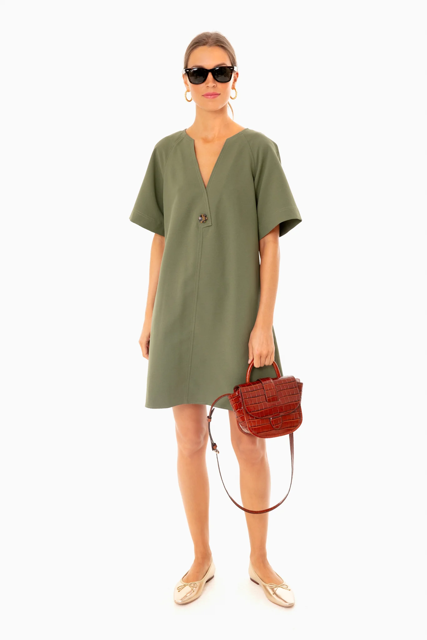 Chestnut Giselle Belt Detail Top Handle Crossbody - Image 6