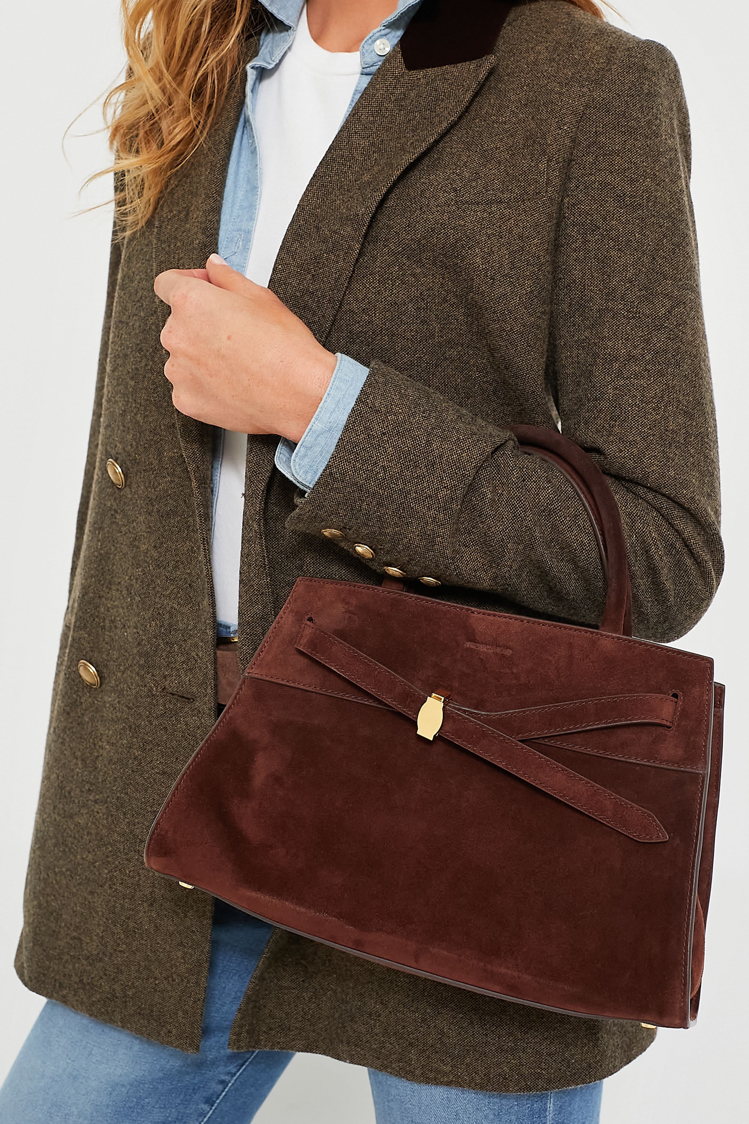 Chestnut Veronica Beard Dash Bag - Image 2