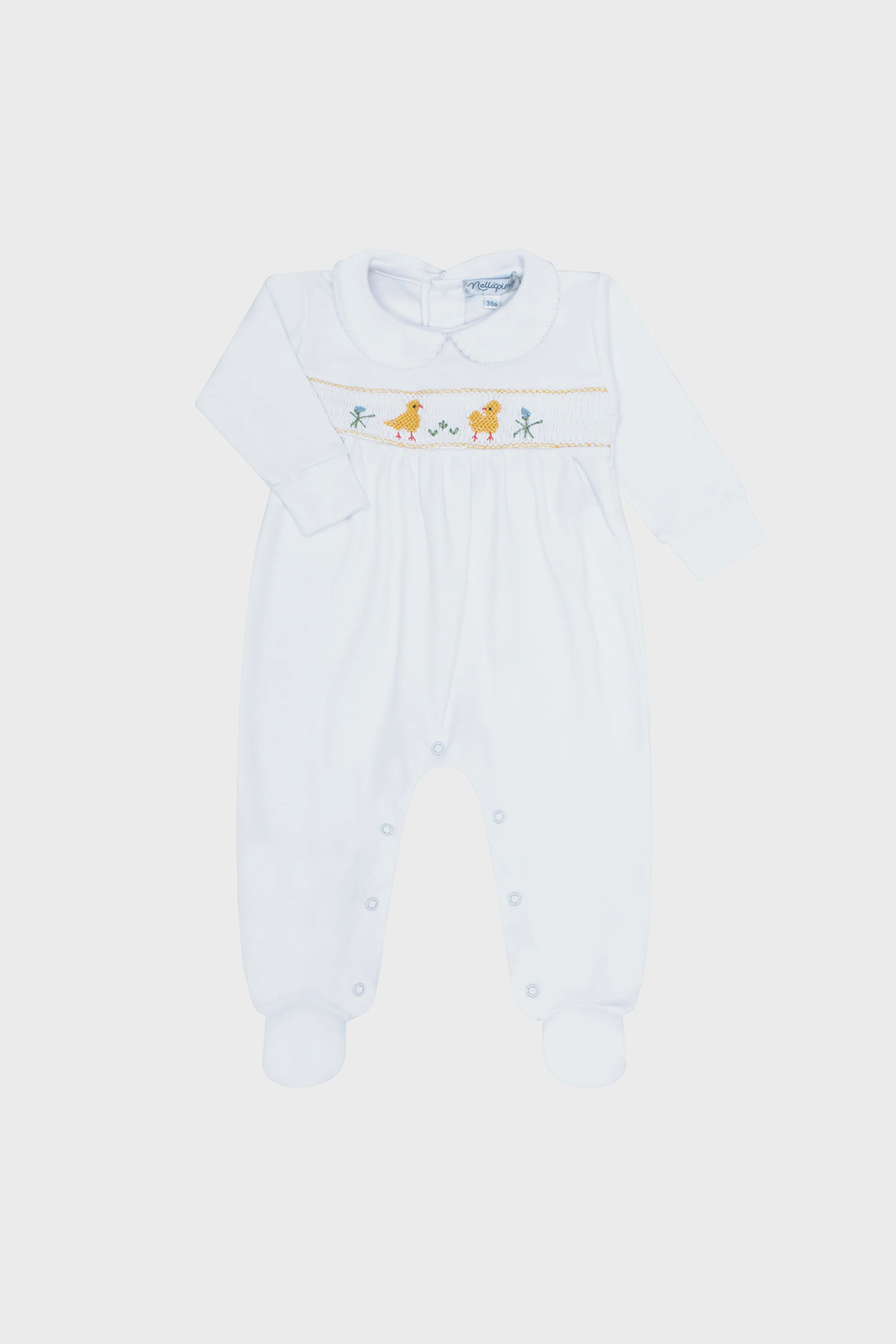 Chicks Smocked Footies