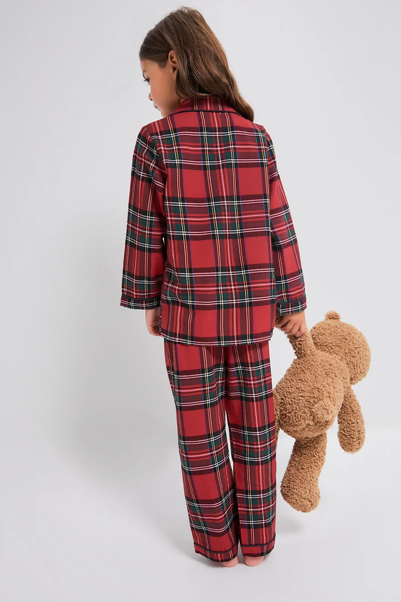 Kids Imperial Tartan Pajama Set - Image 3