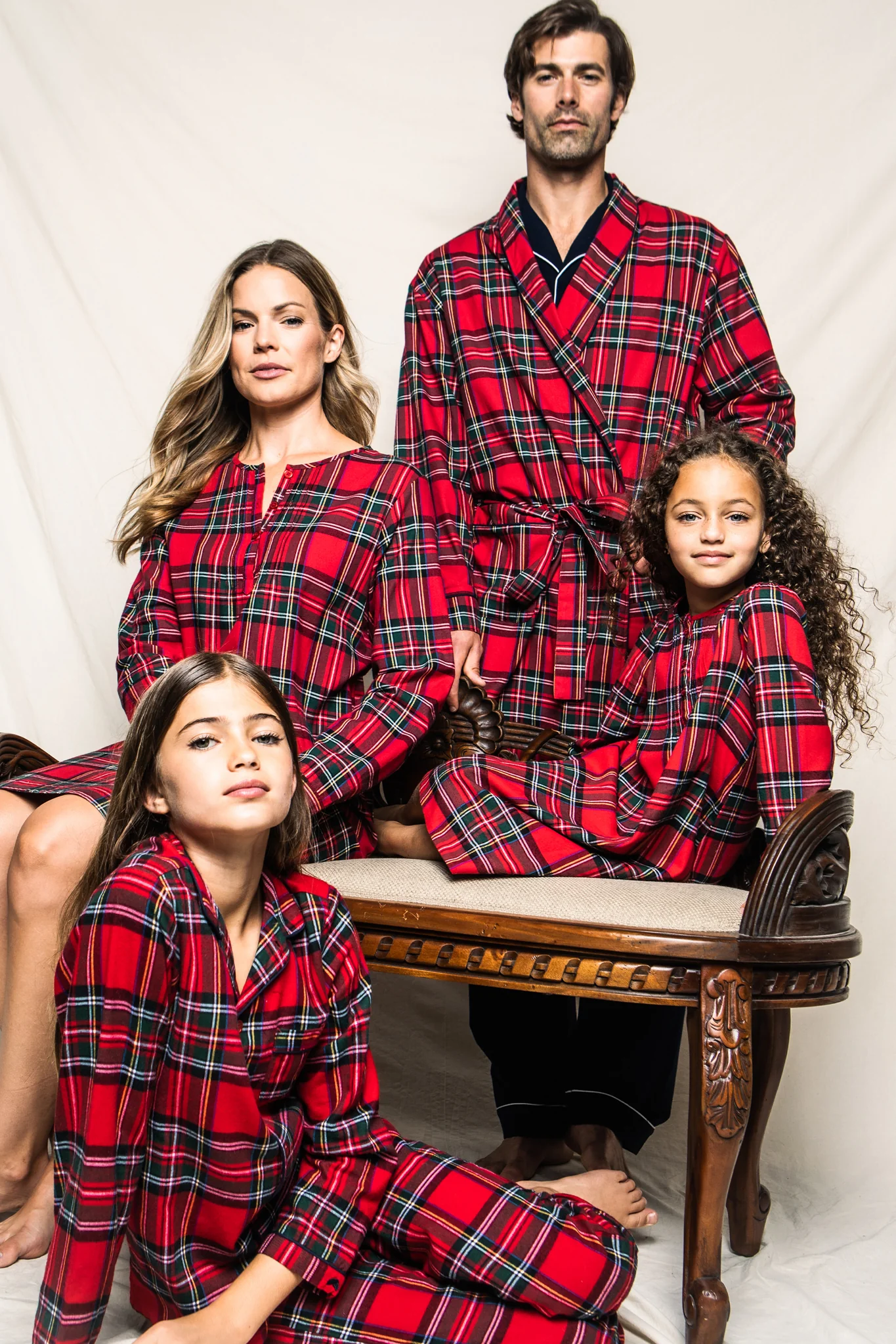Kids Imperial Tartan Pajama Set - Image 6