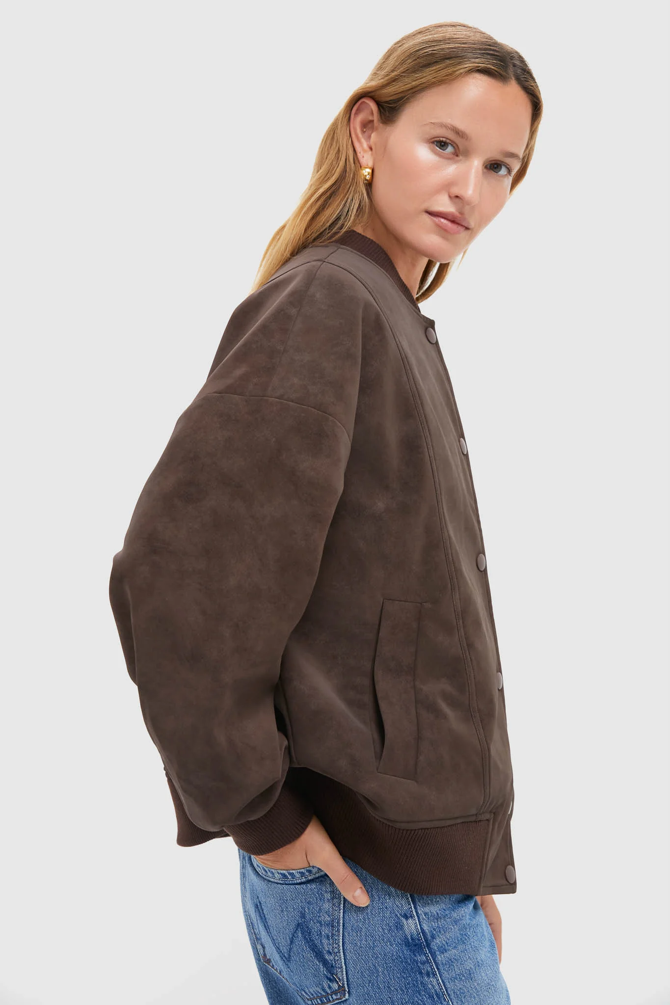 Chocolate Alfie Jacket - Image 3