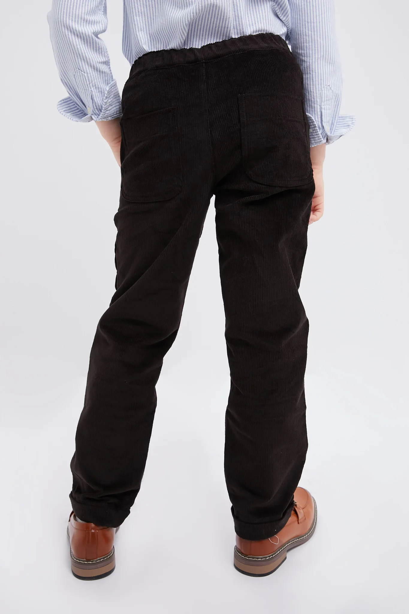 Chocolate Brown Benito Boy Corduroy Trousers - Image 3