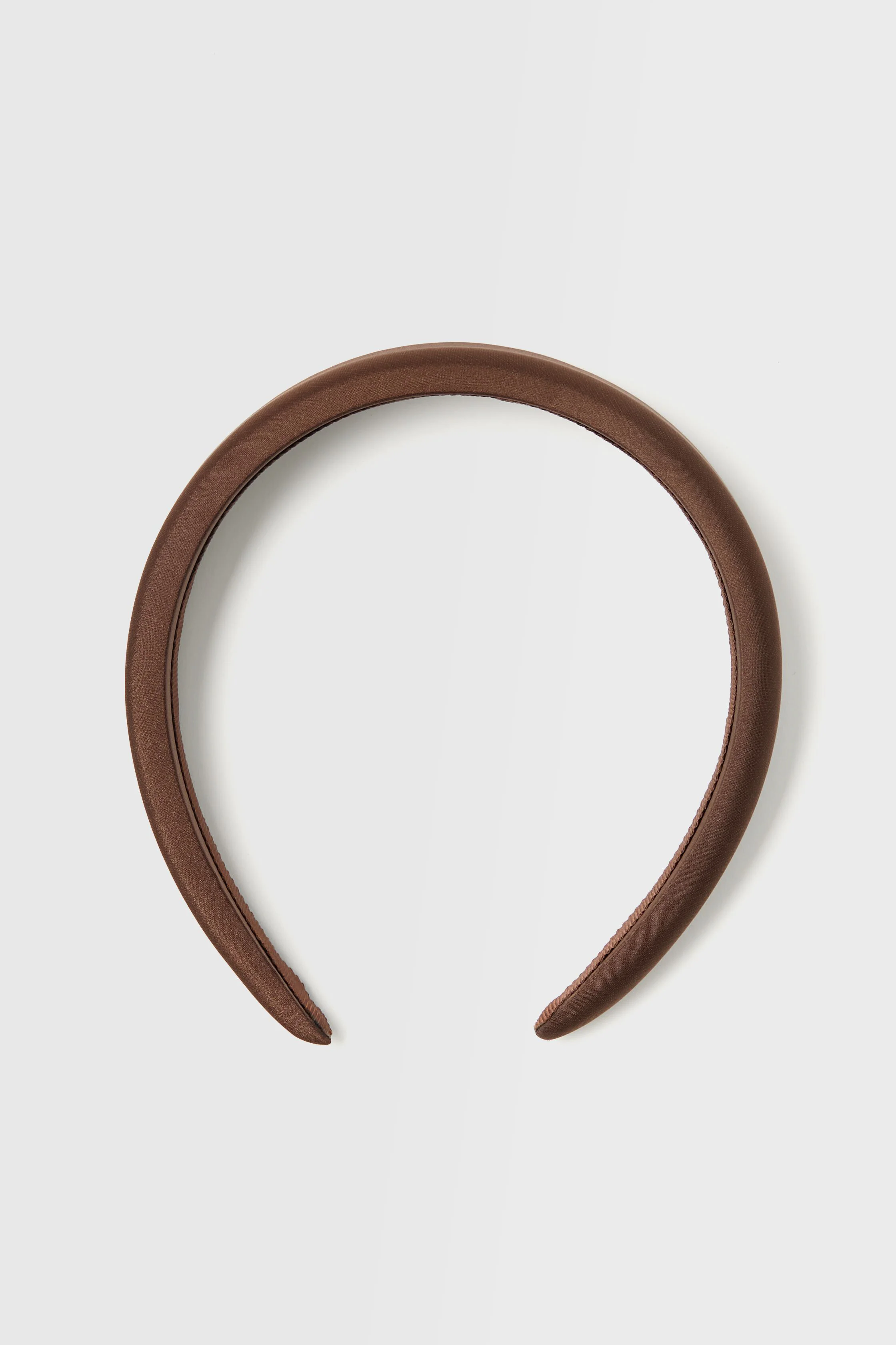 Chocolate Brown Padded Headband - Image 4
