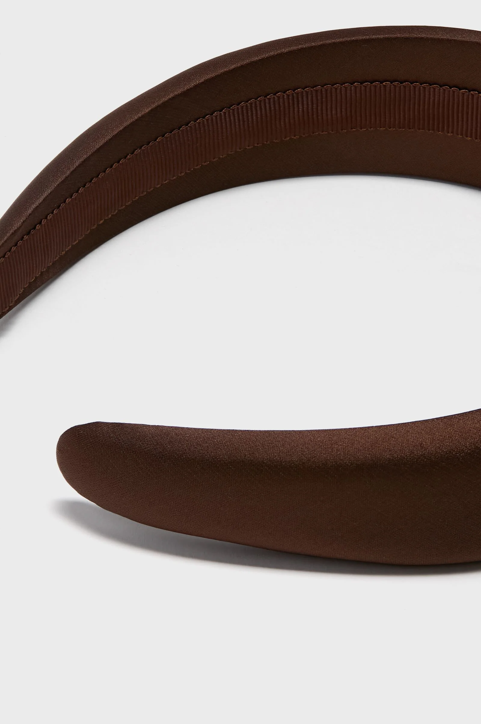 Chocolate Brown Padded Headband - Image 5