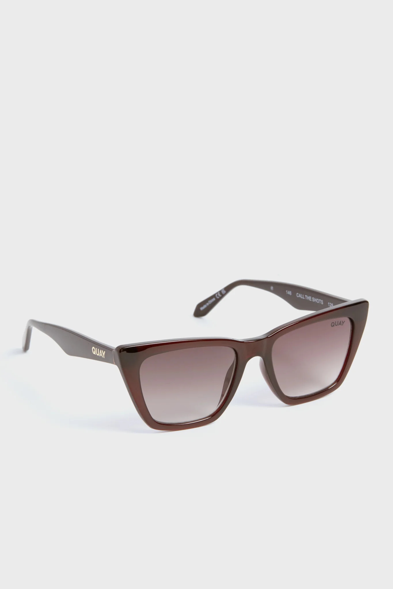 Chocolate Call The Shots Sunglasses - Image 4