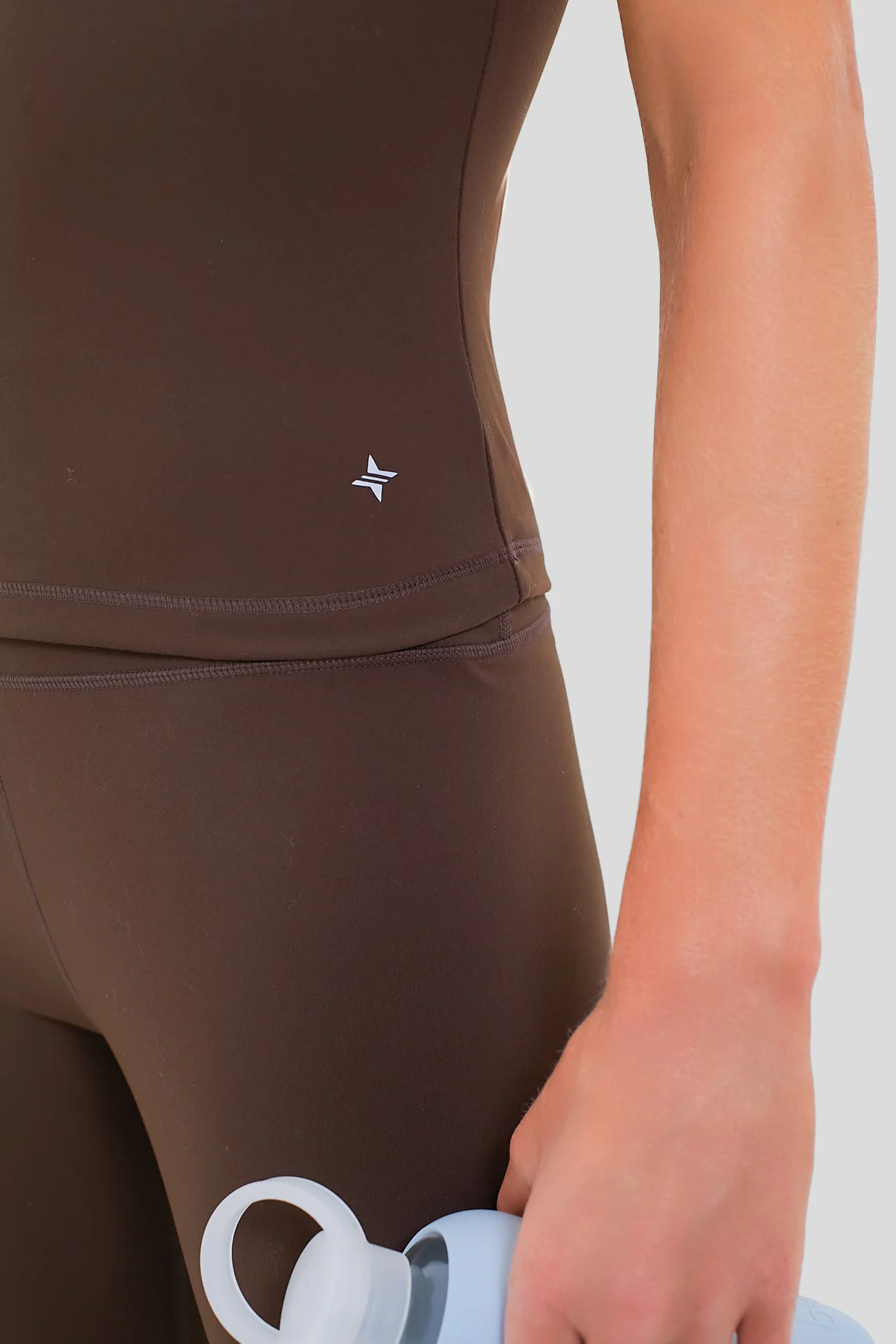 Chocolate Compression Spandex Sofia Cami - Image 6