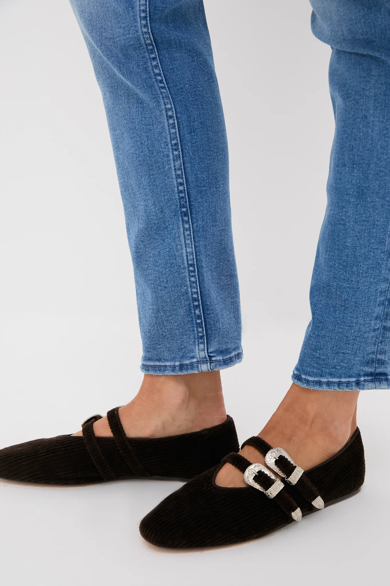 Chocolate Corduroy Claudia Slippers - Image 2
