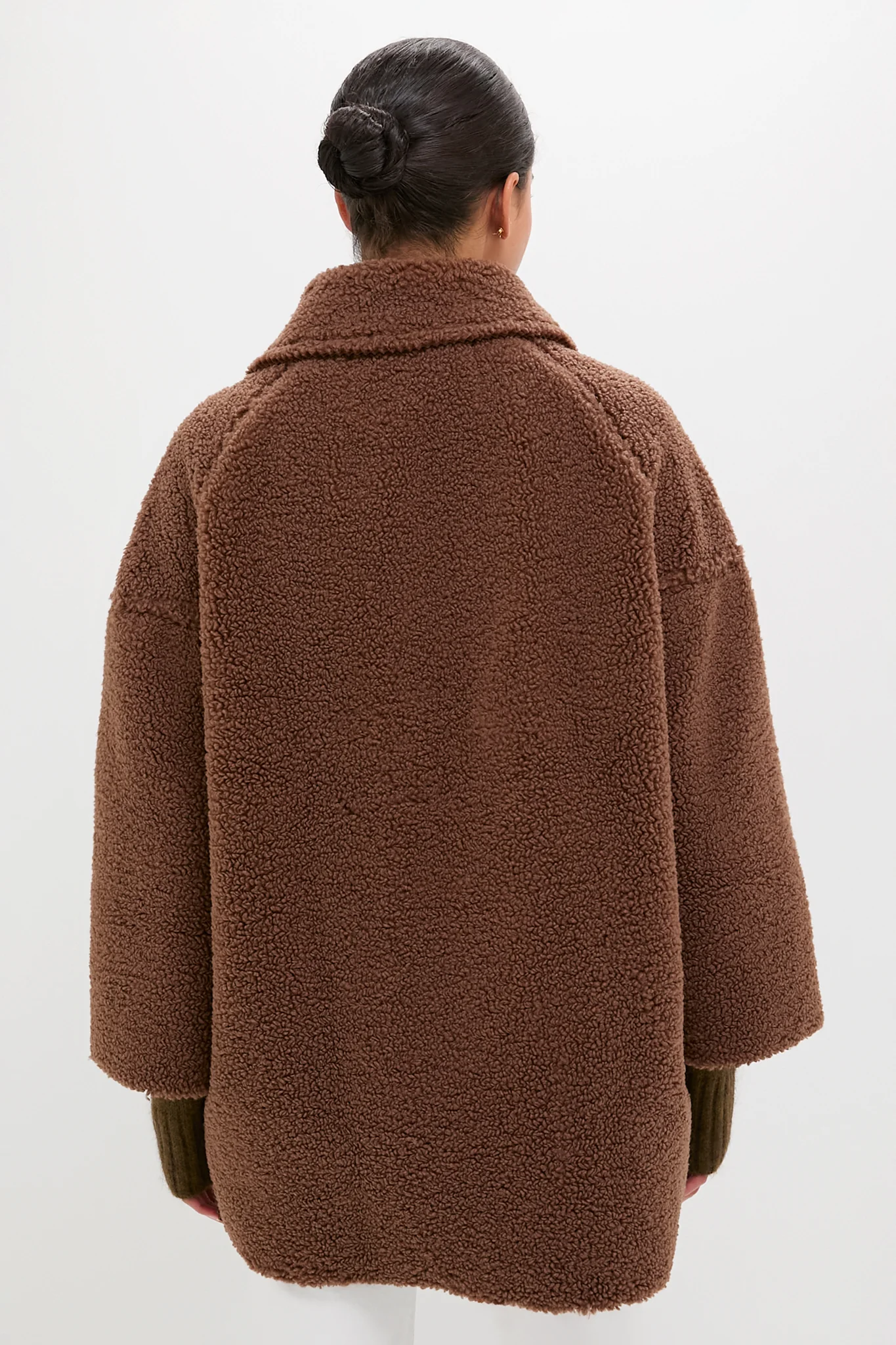 Chocolate Plush Car Coat - Image 4