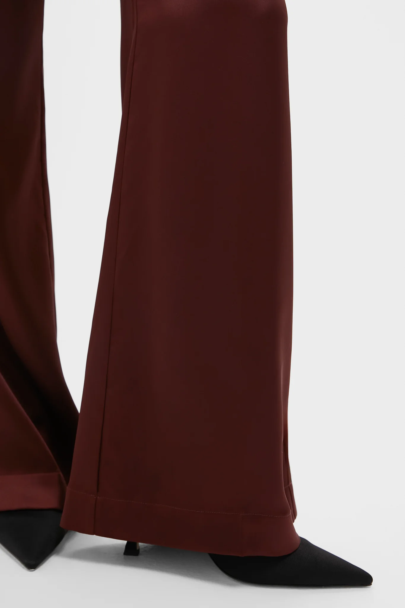 Chocolate Satin Deja Pants - Image 6