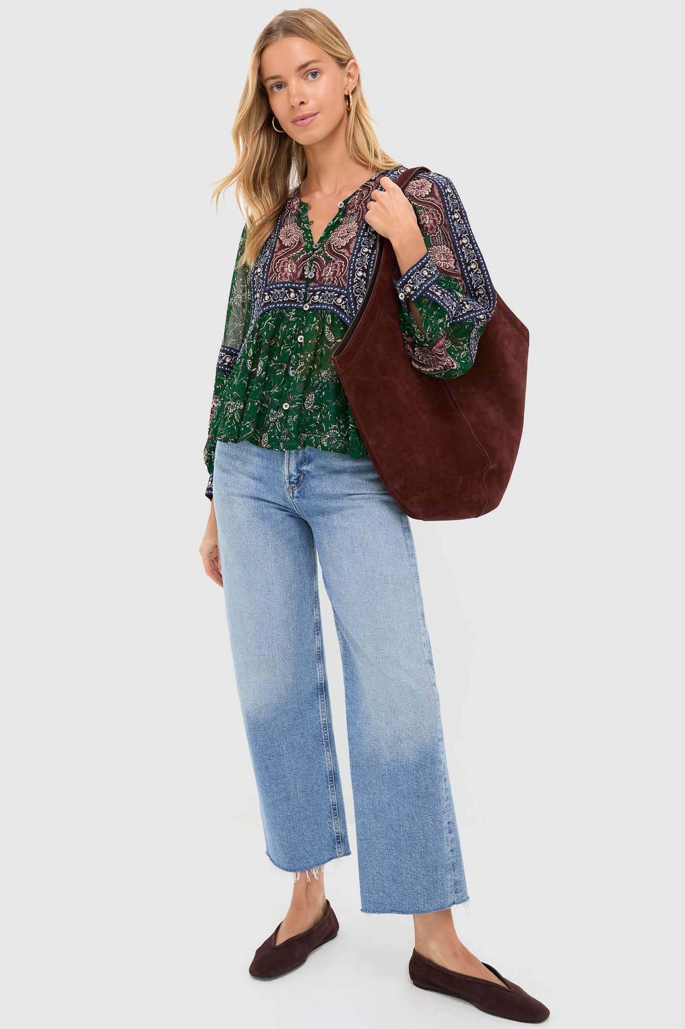 Chocolate Soft M Hobo - Image 3