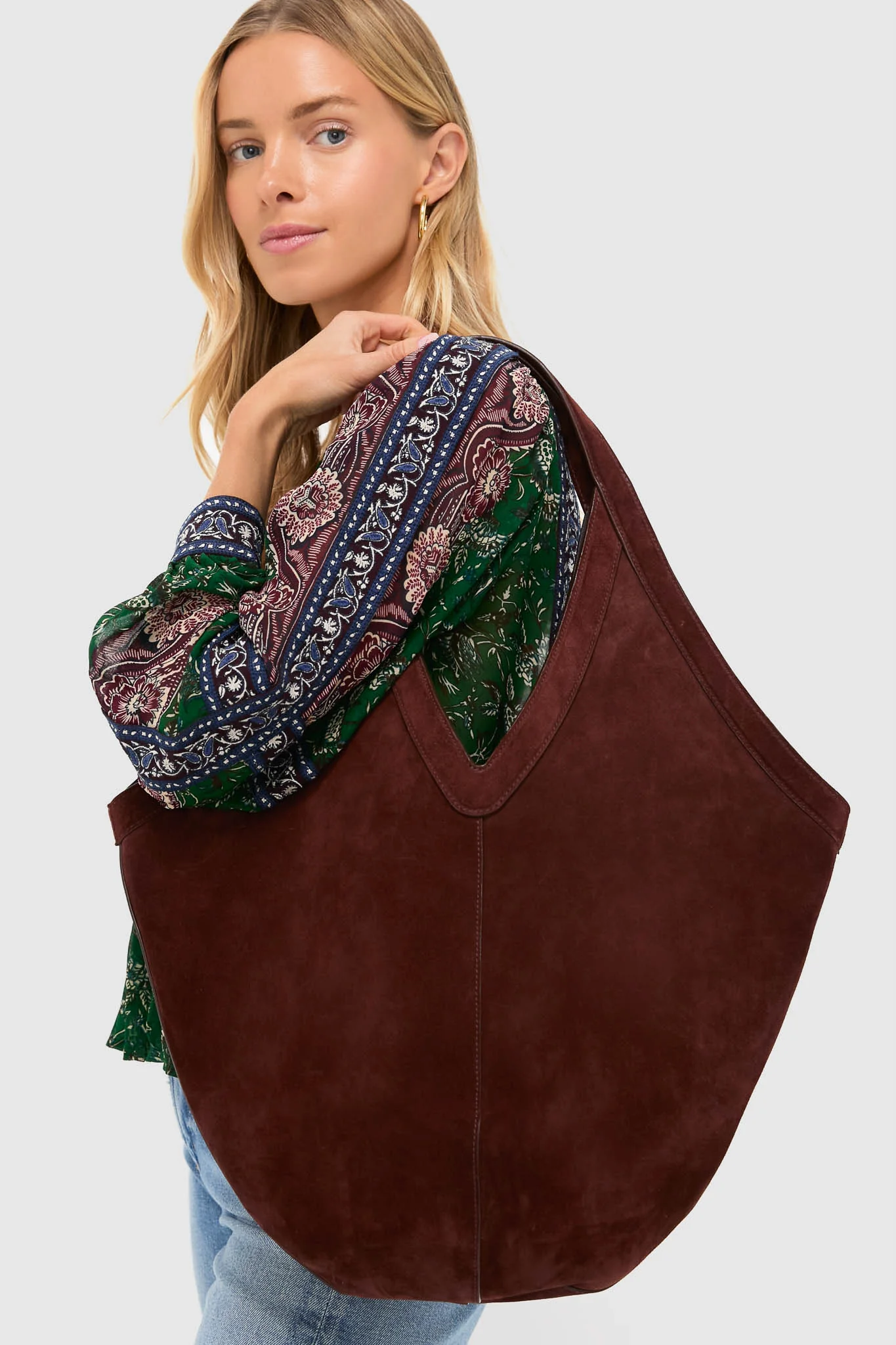 Chocolate Soft M Hobo - Image 4