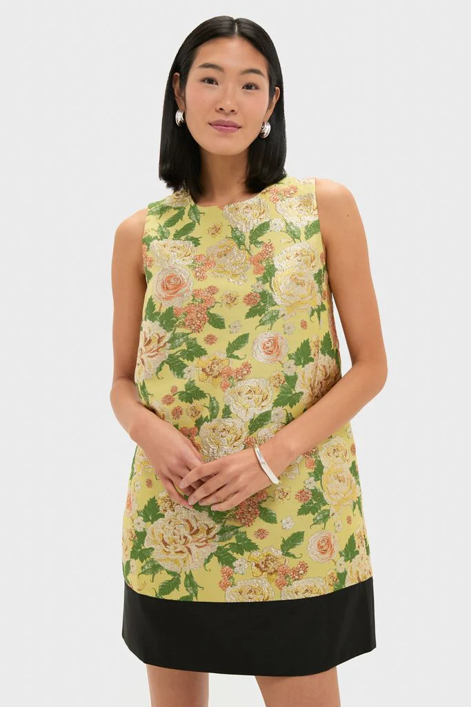 Chrysanthemum Jacquard Arcati Dress - Image 3