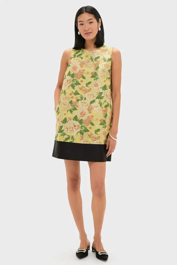 Chrysanthemum Jacquard Arcati Dress - Image 6