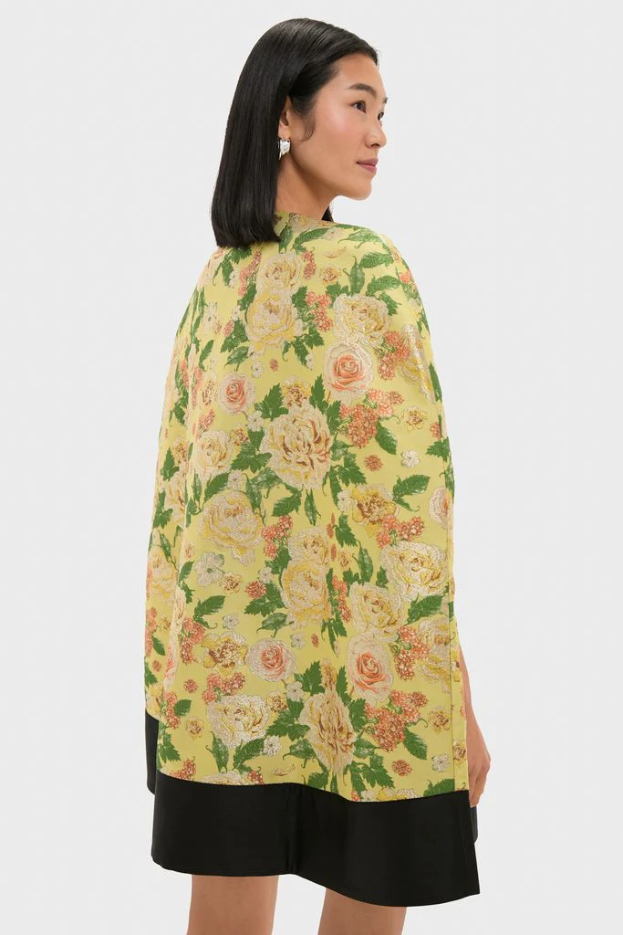 Chrysanthemum Jacquard Noel Cape - Image 6