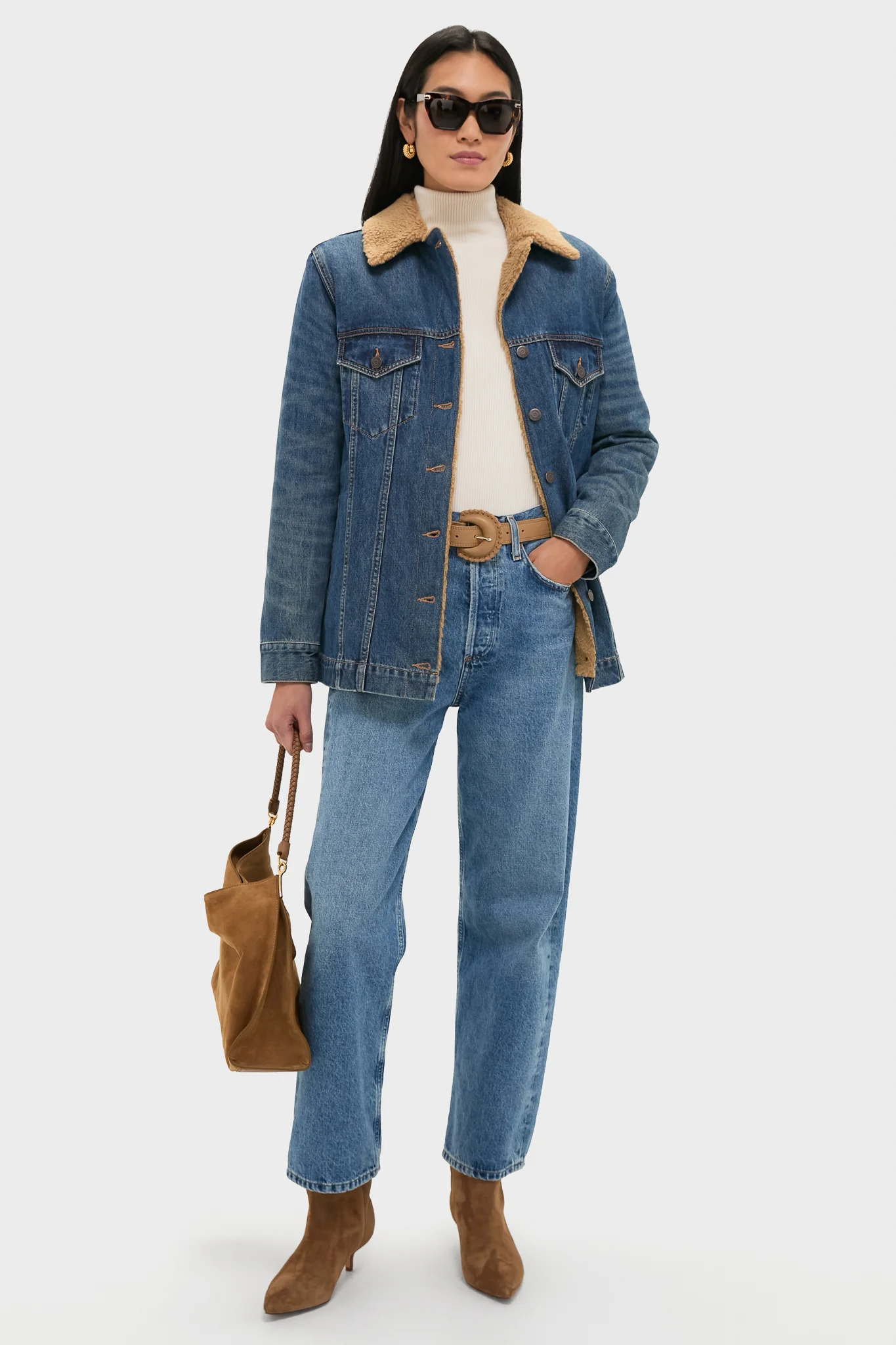 City Lights Donna Jacket with Sherpa Lining - Image 2