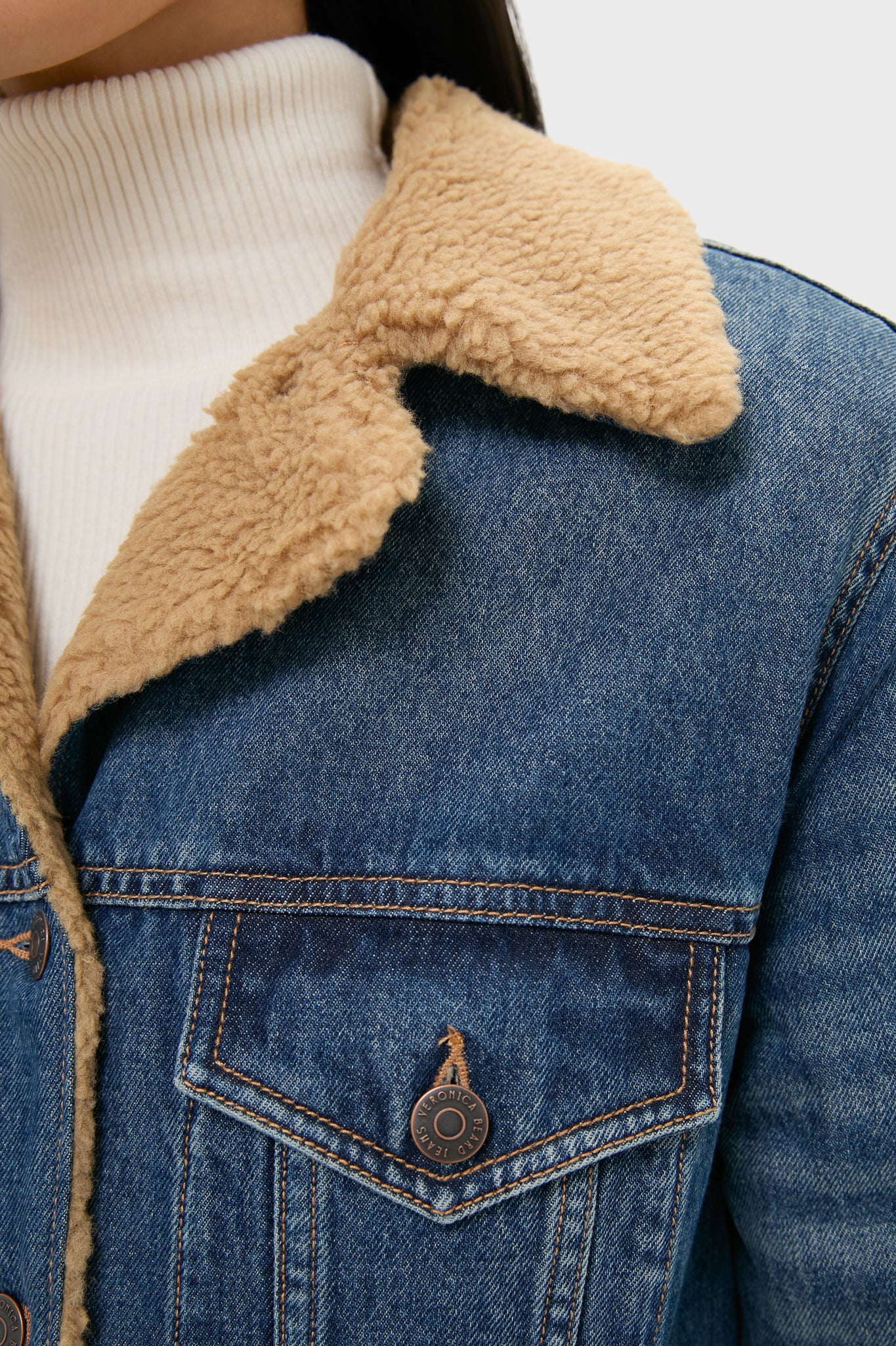 City Lights Donna Jacket with Sherpa Lining - Image 5