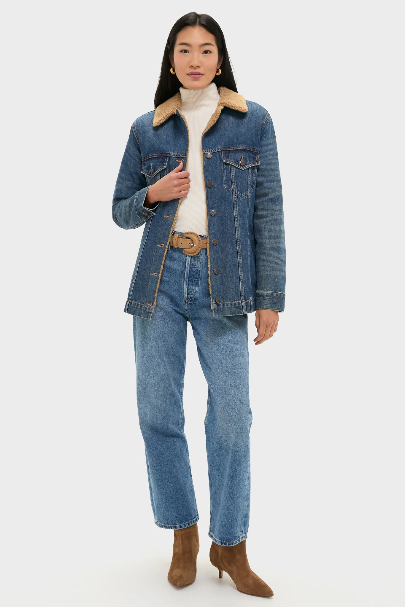 City Lights Donna Jacket with Sherpa Lining - Image 6