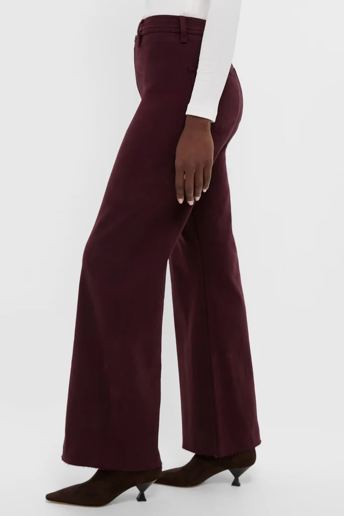 Claret Penny High Rise Wide Leg - Image 3