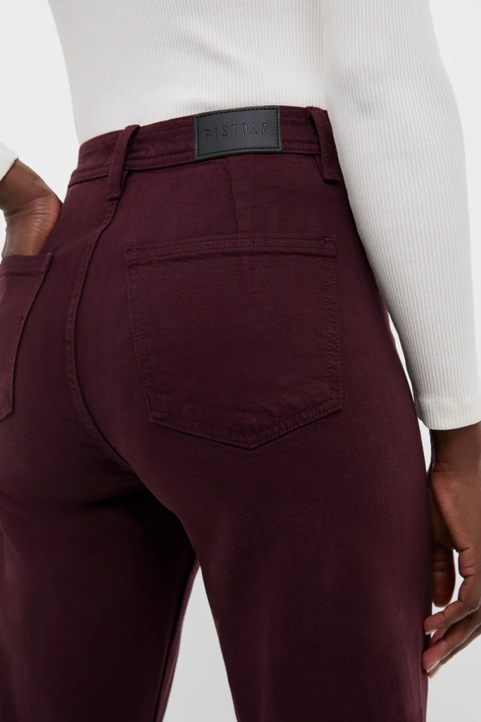 Claret Penny High Rise Wide Leg - Image 5