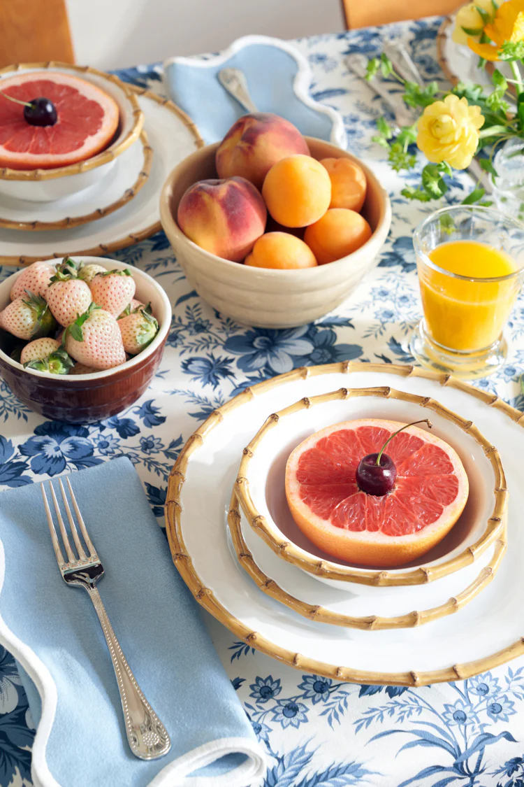 Classic Bamboo Dinner Plate - Image 2