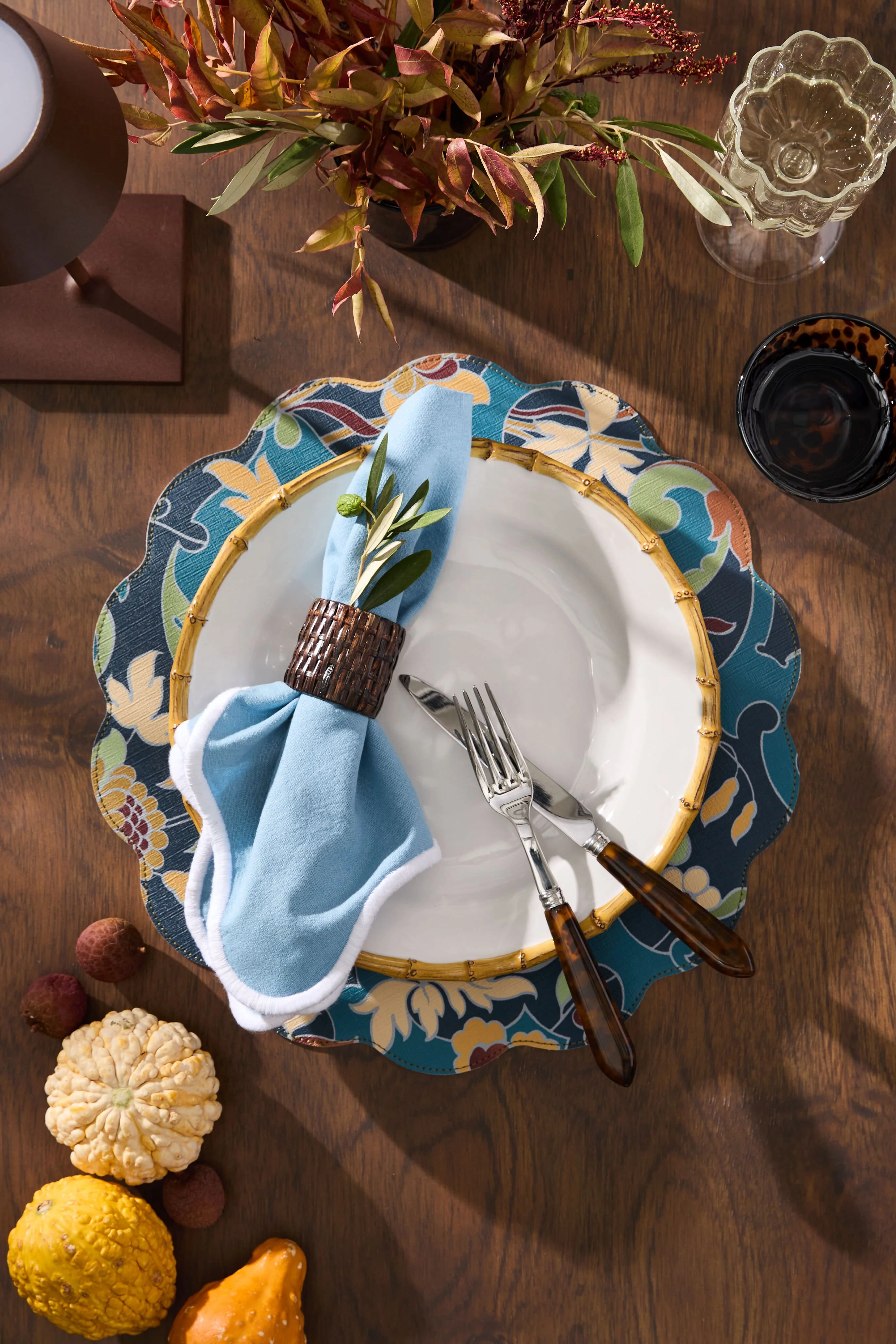 Classic Bamboo Dinner Plate - Image 4