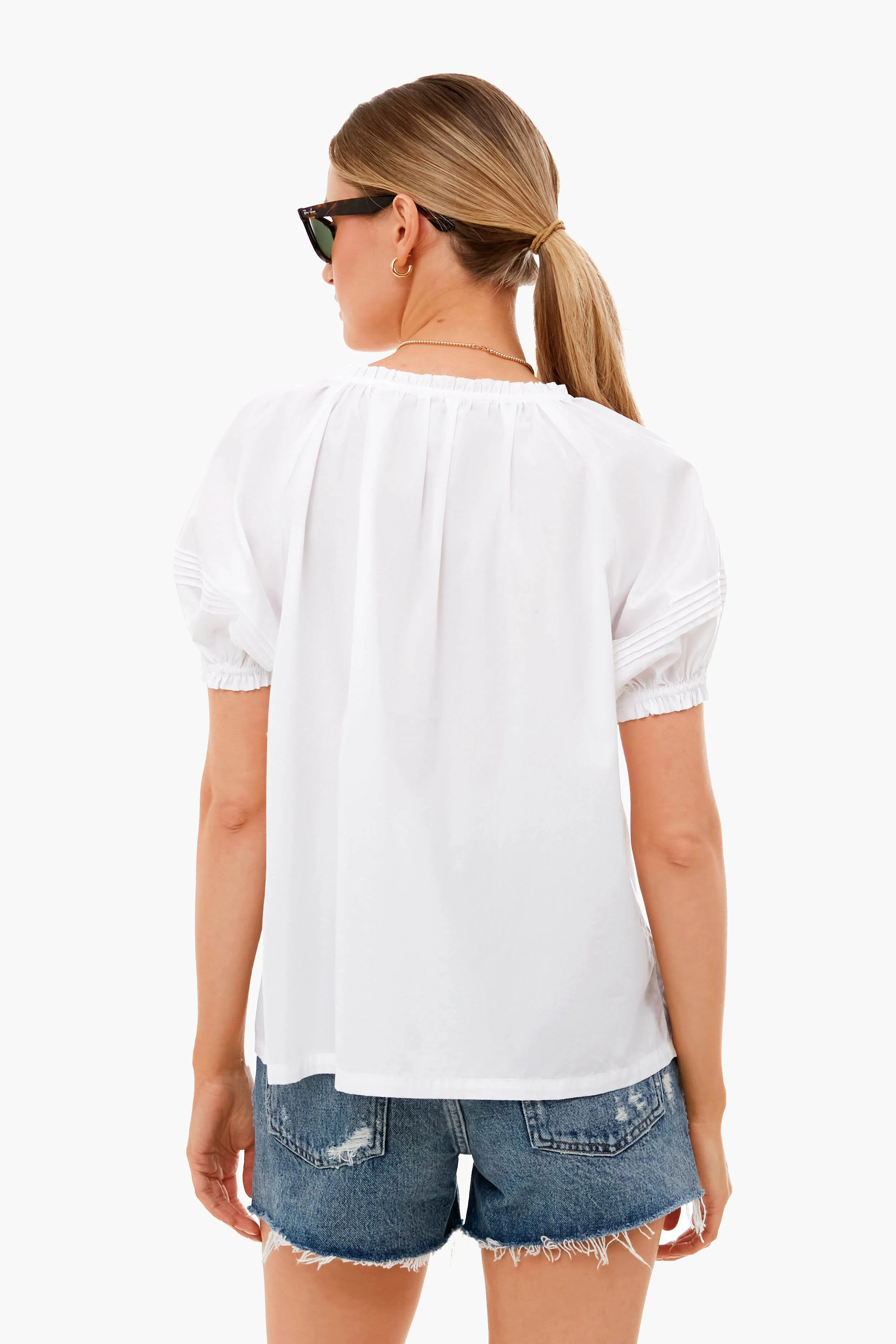 Classic White June Blouse - Image 4