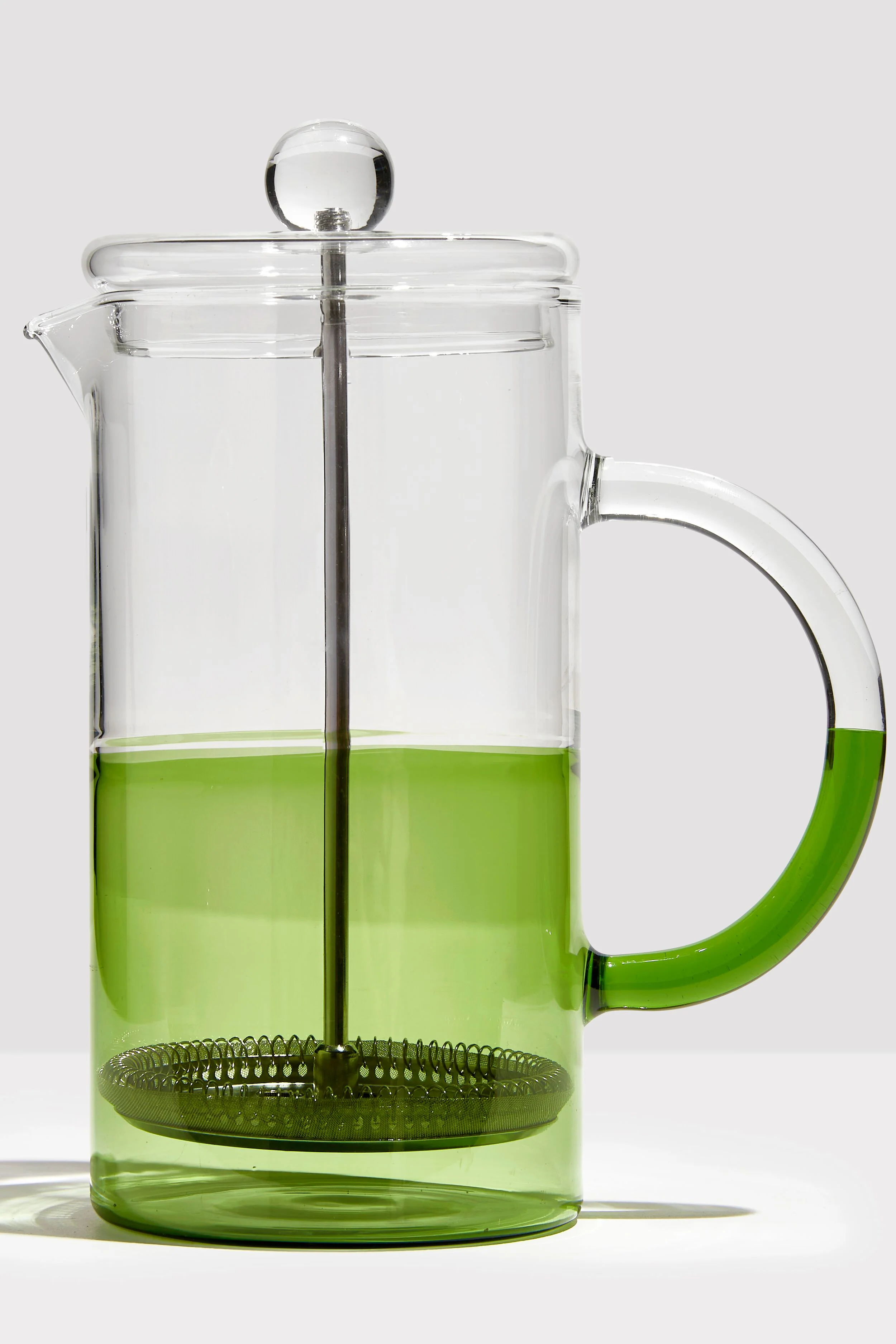 Clear and Green Two Tone French Press - Image 2