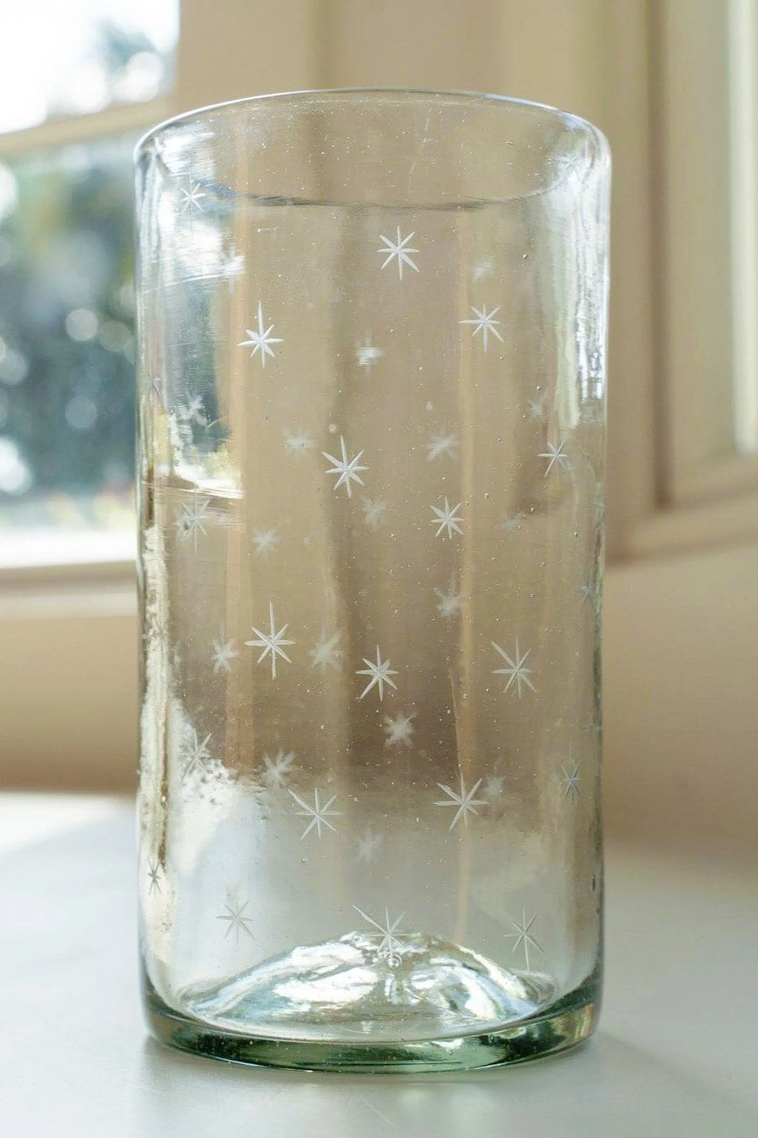 Clear Starry Night Water Glass - Image 5