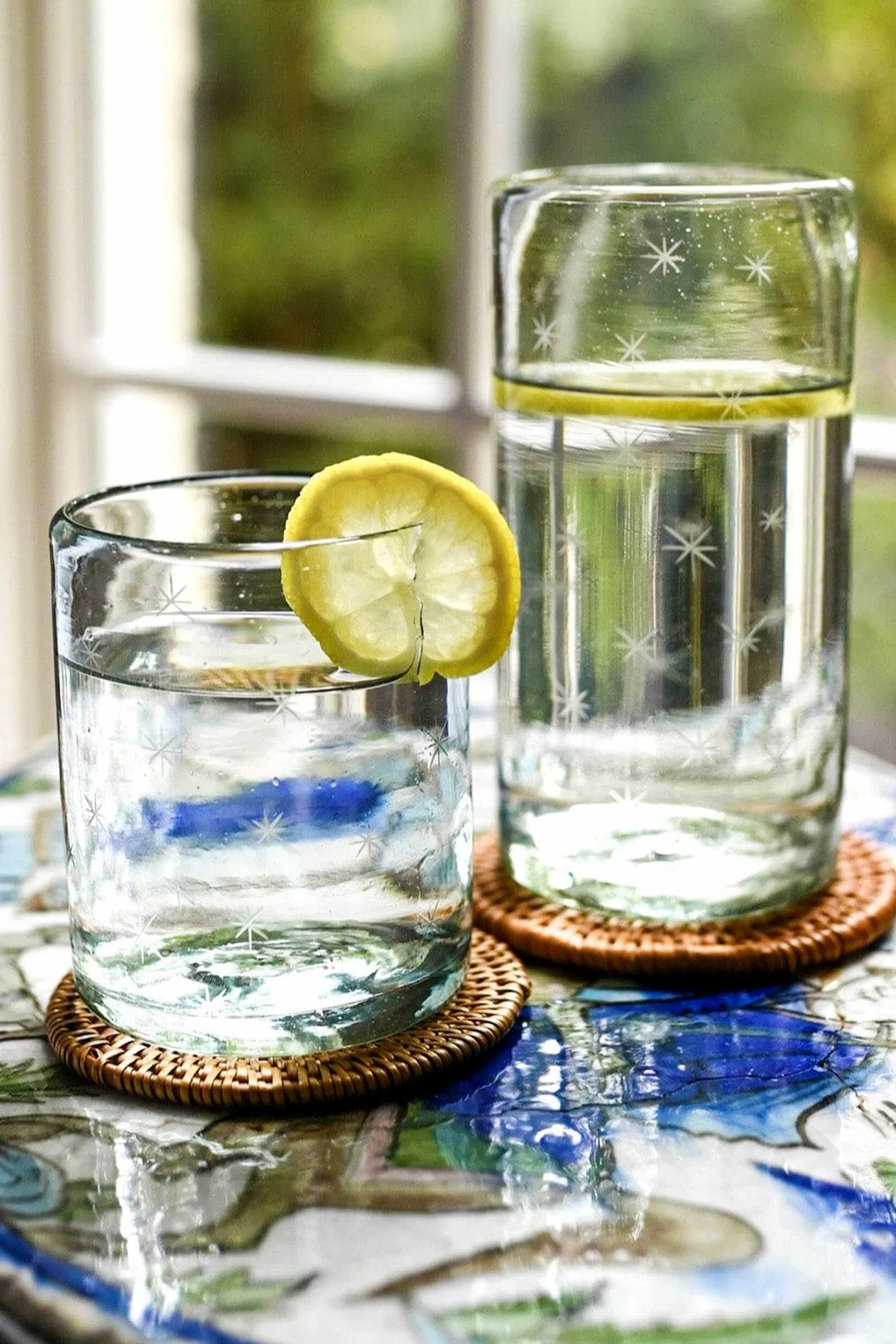 Clear Starry Night Water Glass - Image 6
