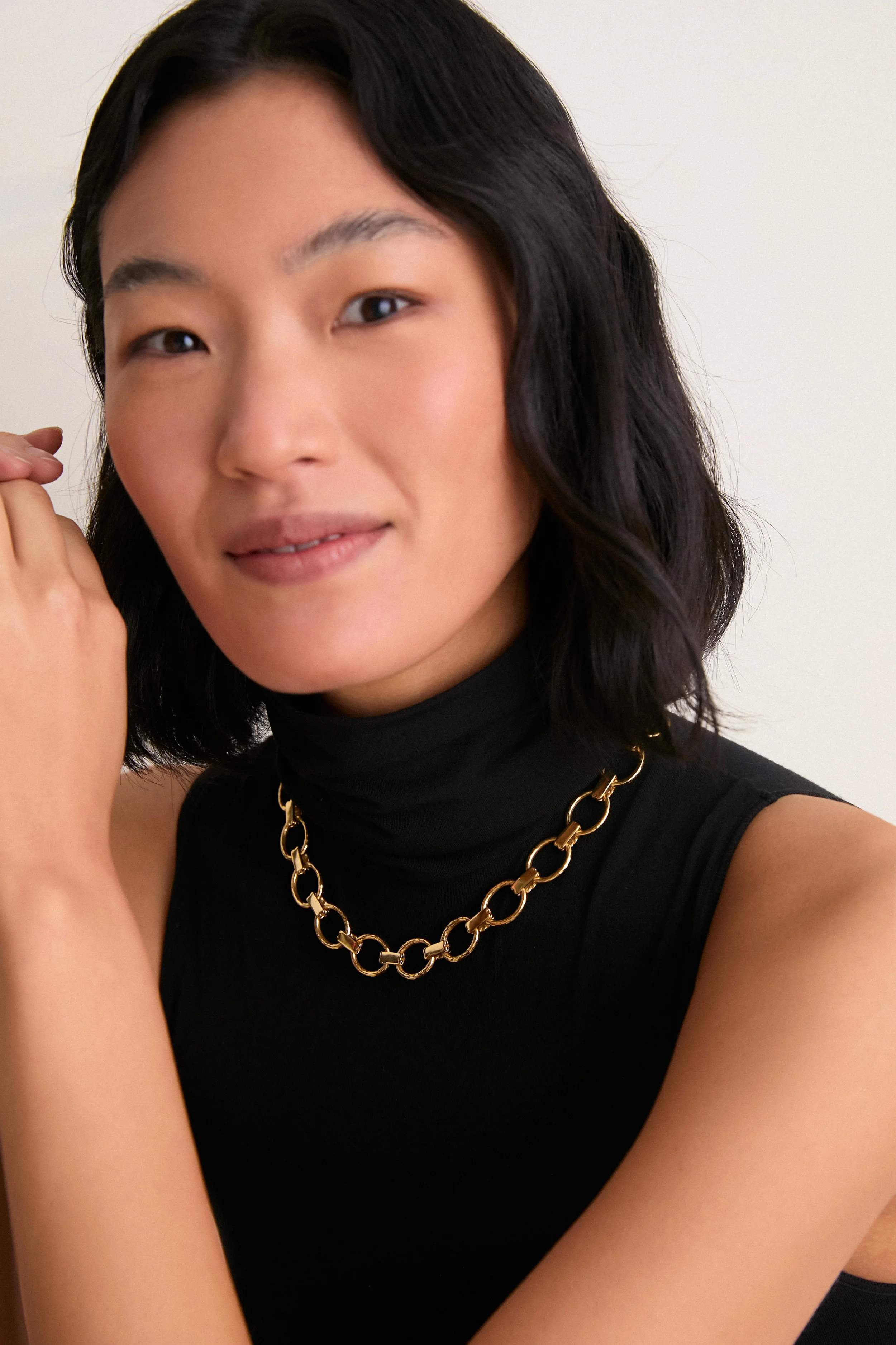 Cleopatra Grande Link Necklace - Image 2