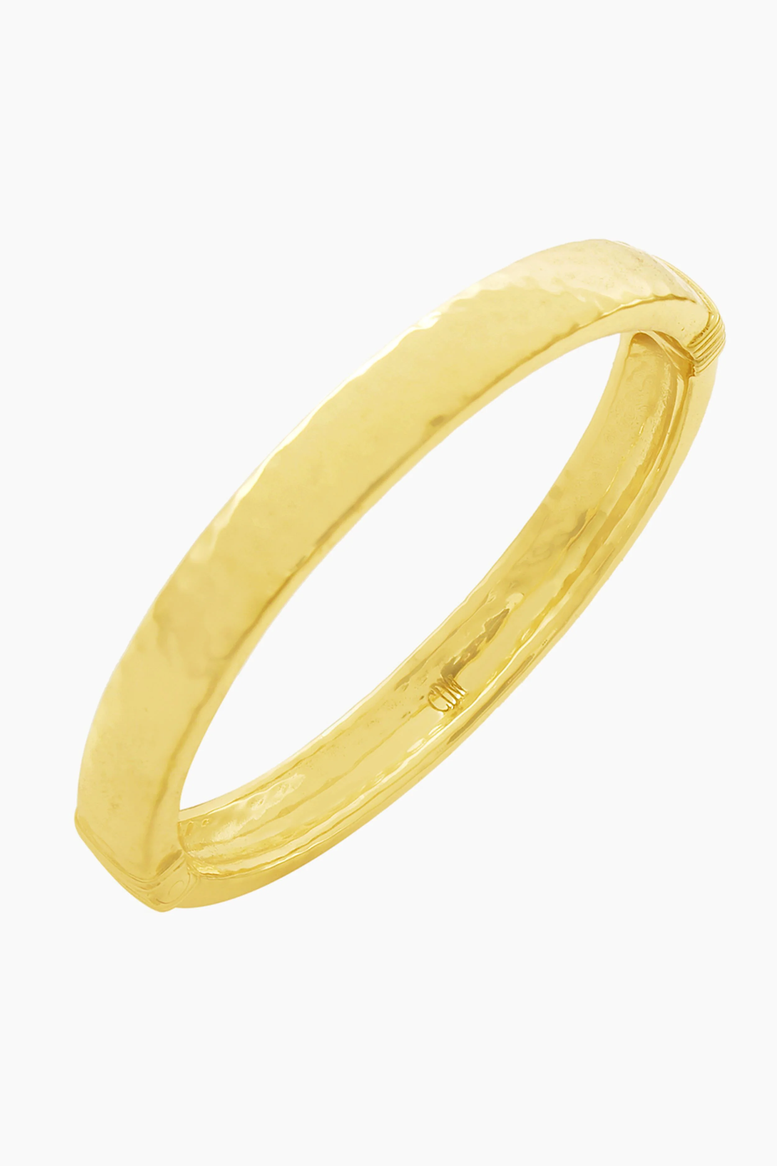 Cleopatra Oval Hinged Bangle - Image 4
