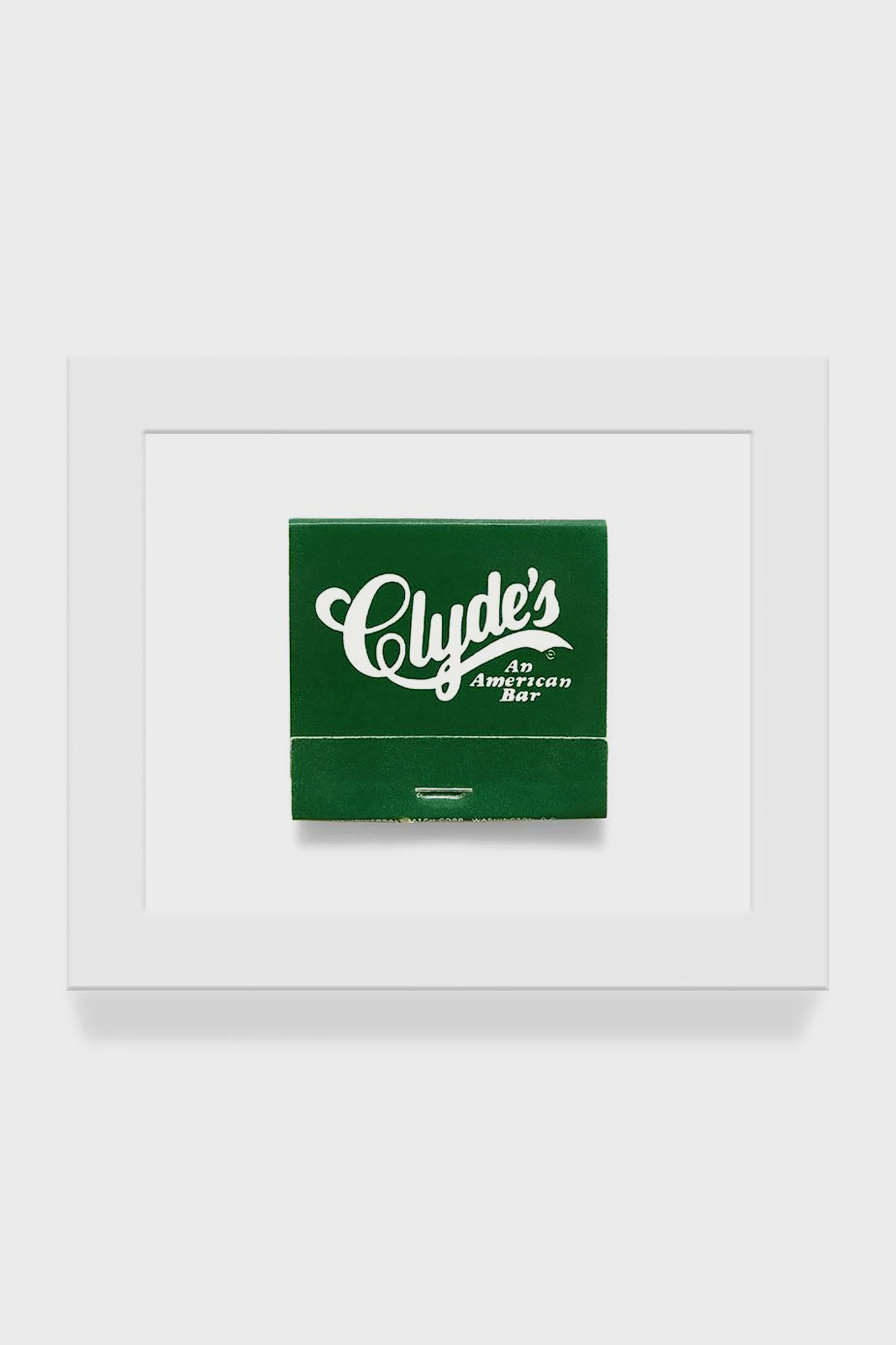 Clyde's (Georgetown) Matchbook Print - Image 2