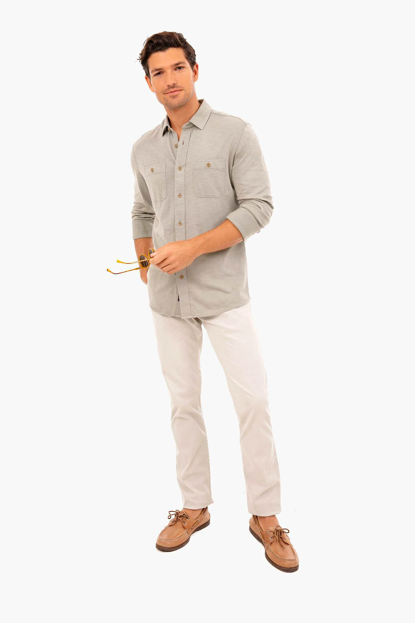 Coastal Sage Knit Seasons Shirt - Image 2