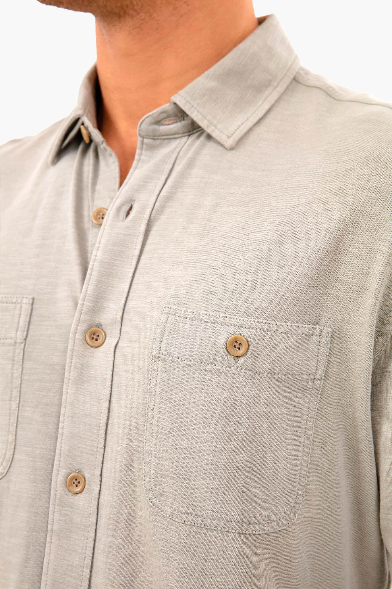 Coastal Sage Knit Seasons Shirt - Image 5