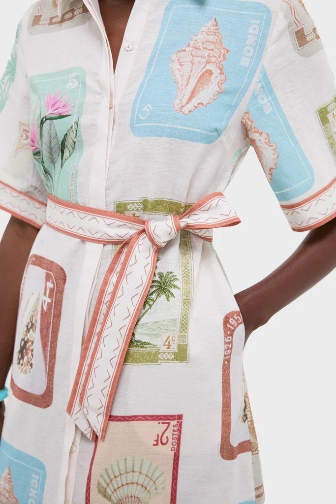 Coastline Shirt Dress - Image 2