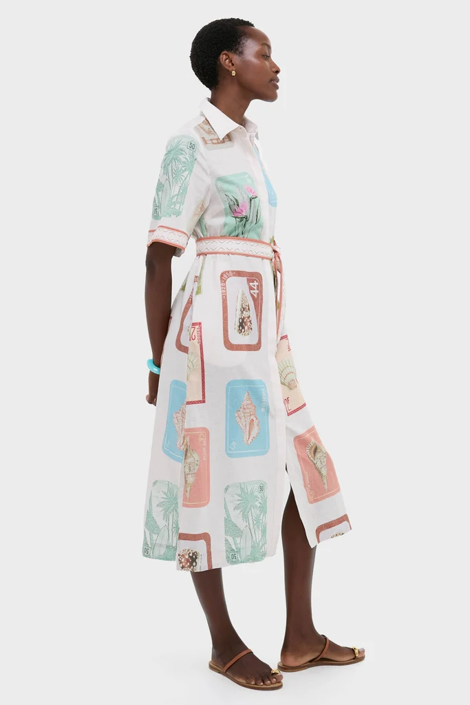 Coastline Shirt Dress - Image 4