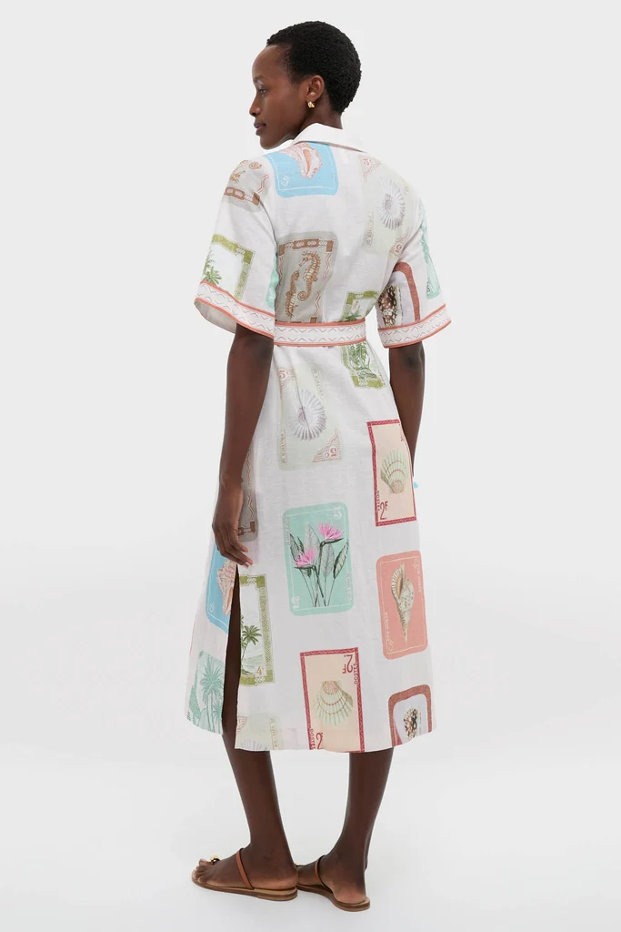 Coastline Shirt Dress - Image 5