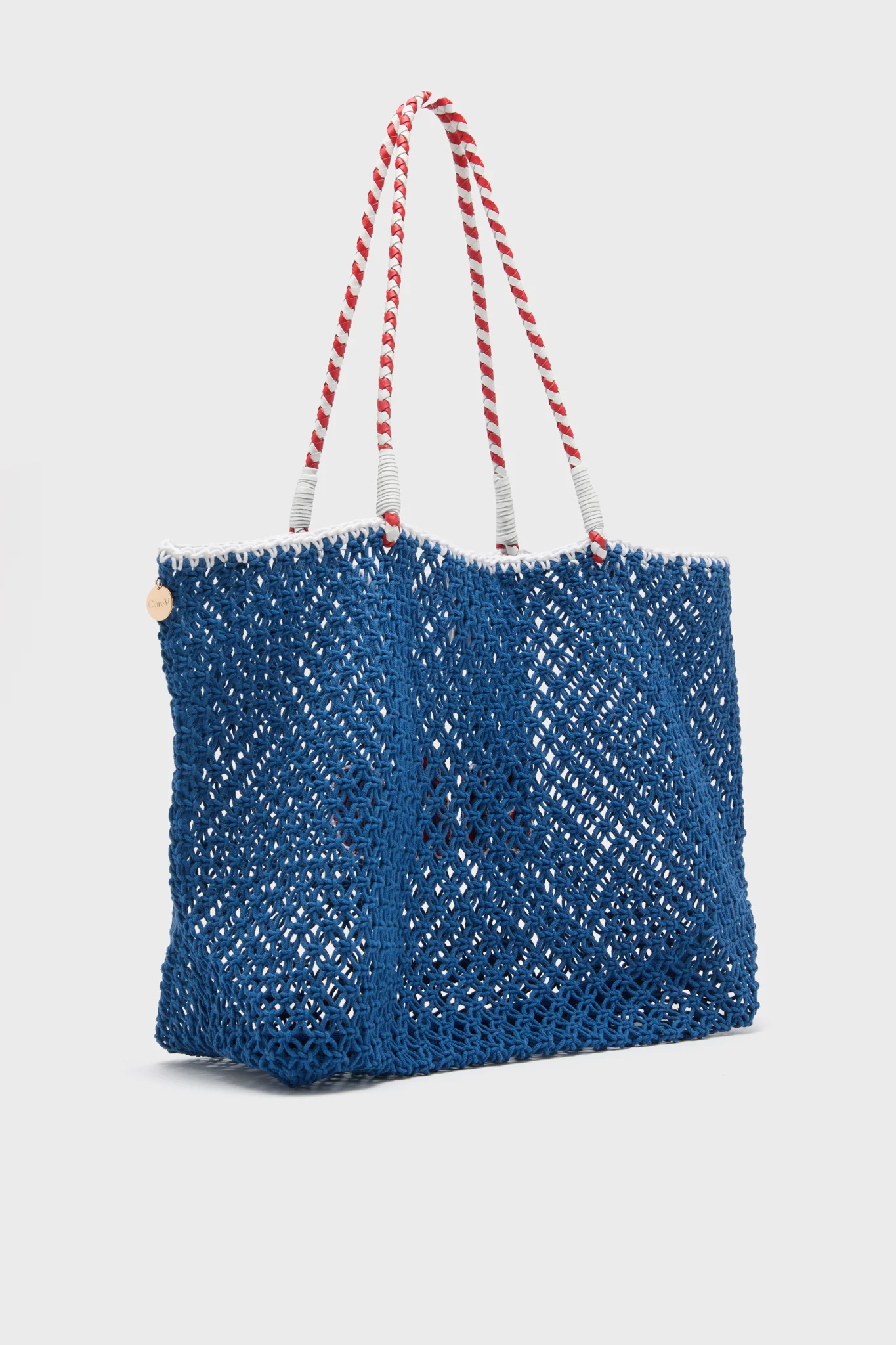 Cobalt with Poppy Ciao L'ete Tote - Image 4