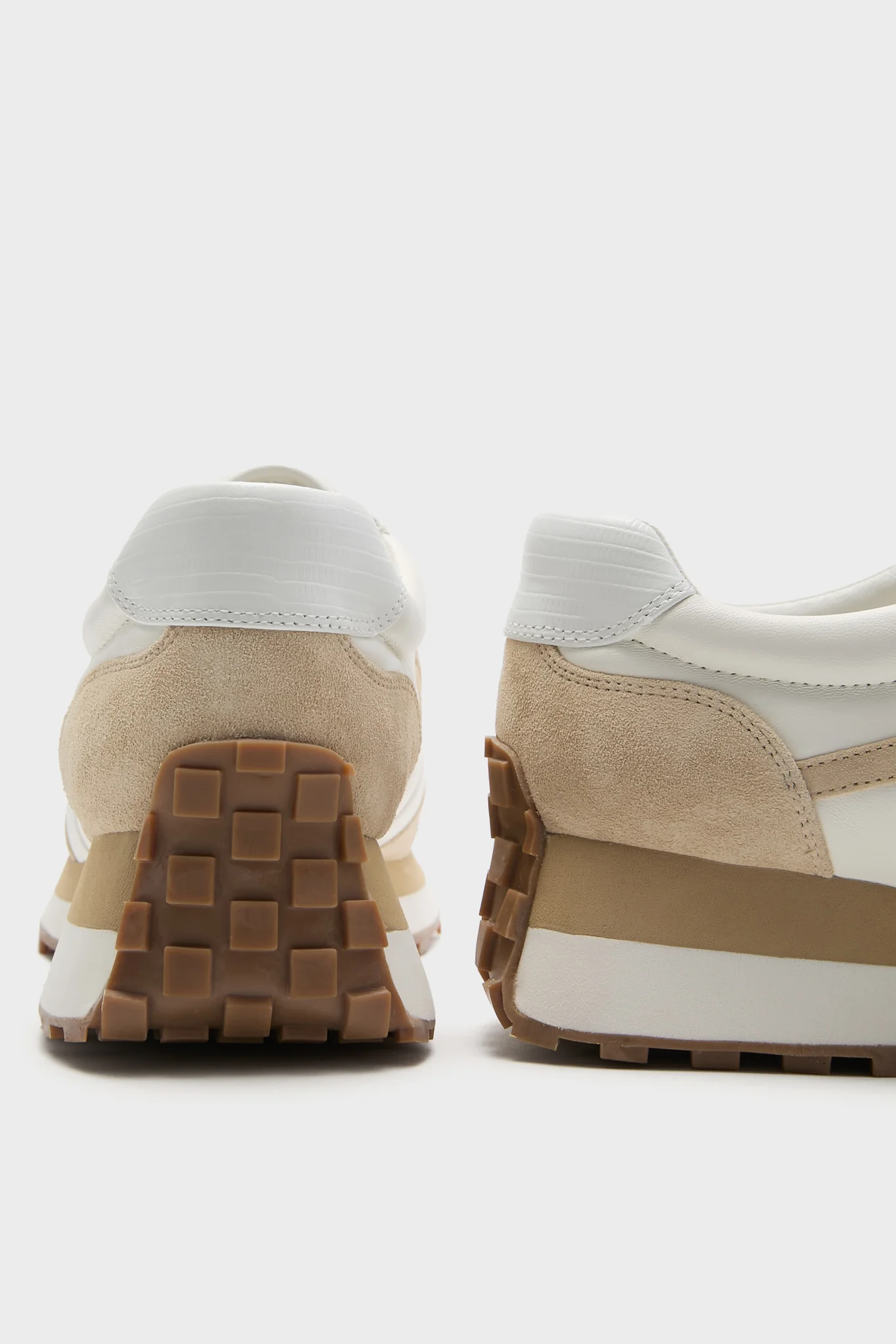 Coconut and Ecru Valentina Sneakers - Image 5