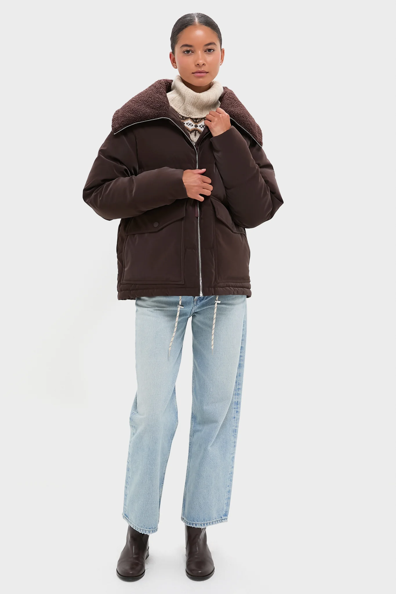 Coffee Bean Roseville Down Jacket - Image 6